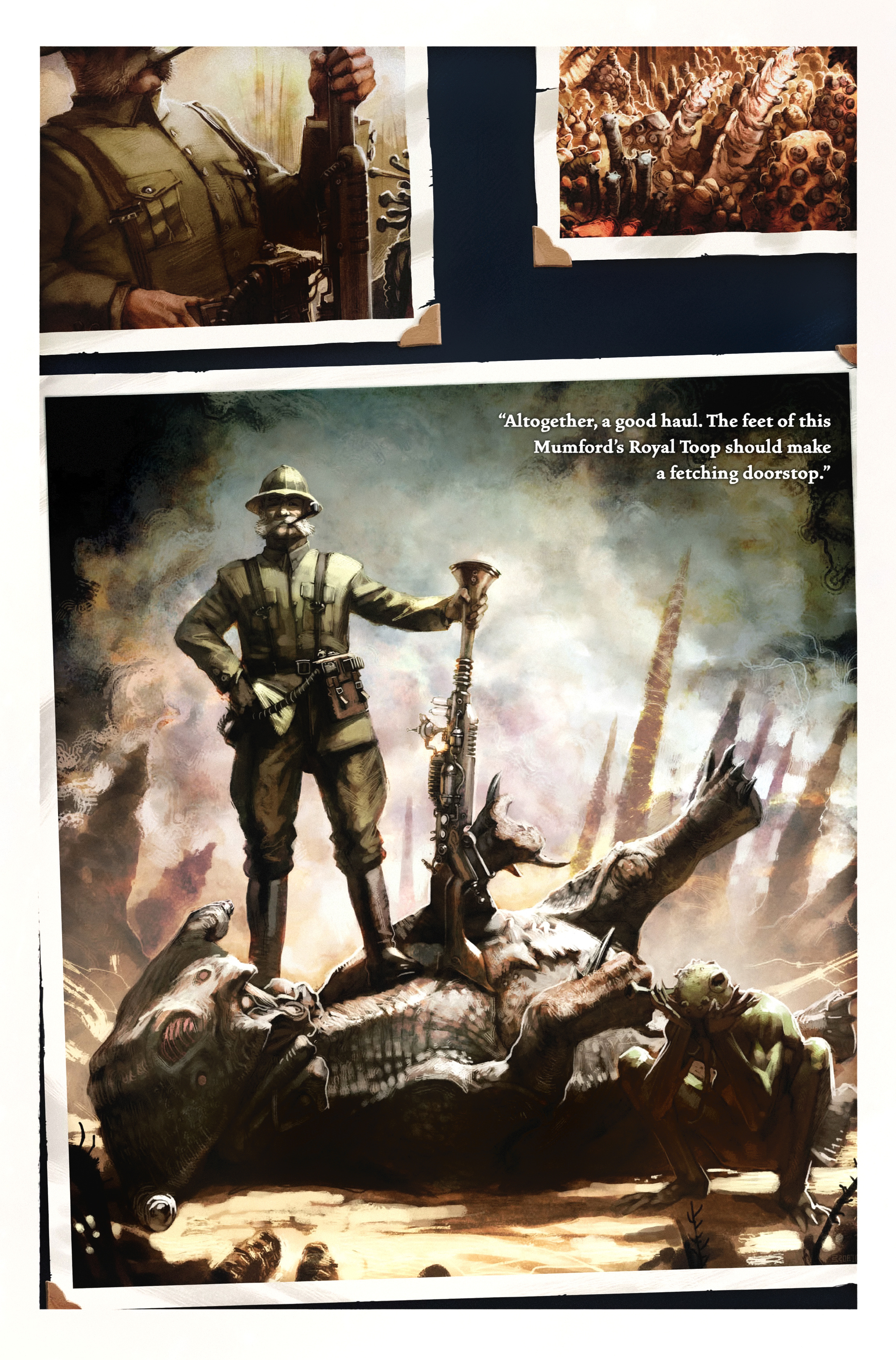Read online Dr. Grordbort Onslaught comic -  Issue # TPB - 54