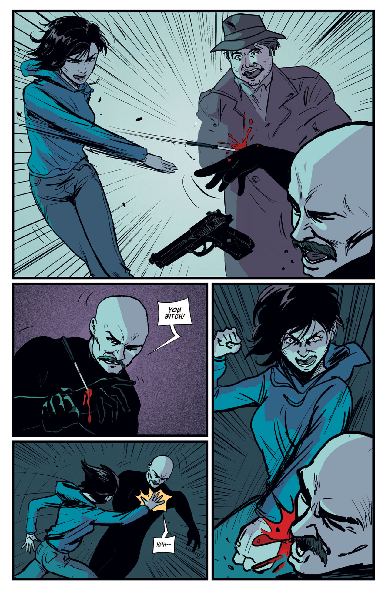 Read online Zero Day Threat comic -  Issue #4 - 17
