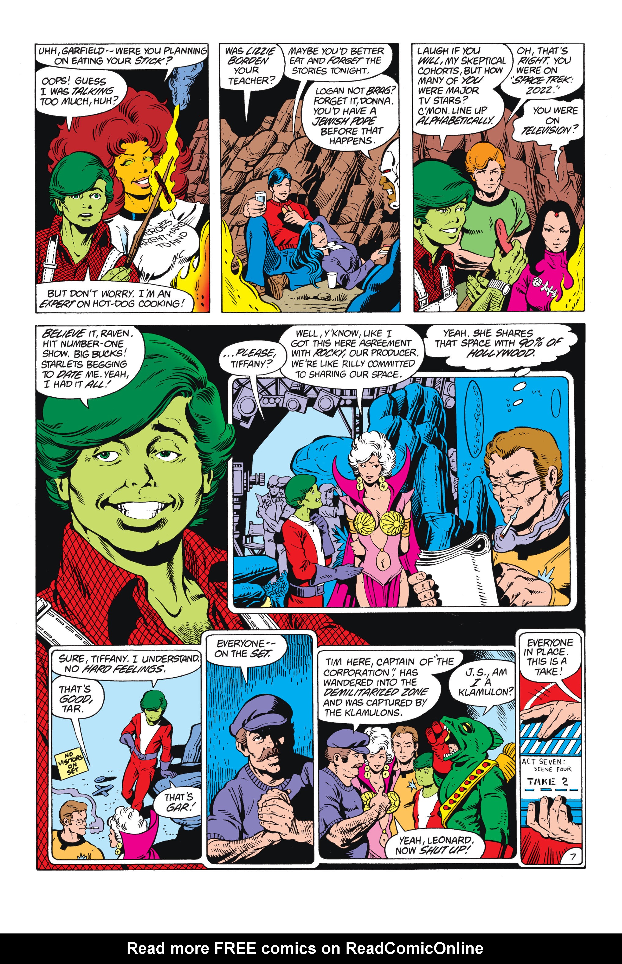 Read online Tales of the New Teen Titans comic -  Issue #3 - 7