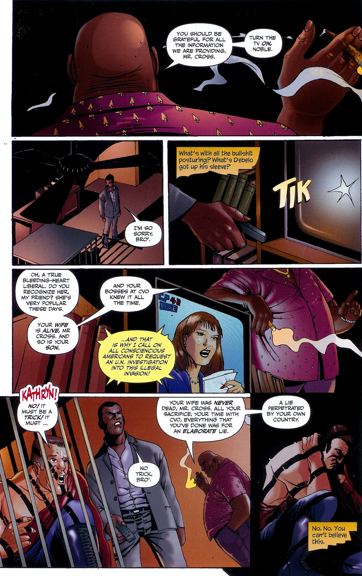 Read online CVO: Covert Vampiric Operations - African Blood comic -  Issue #2 - 23