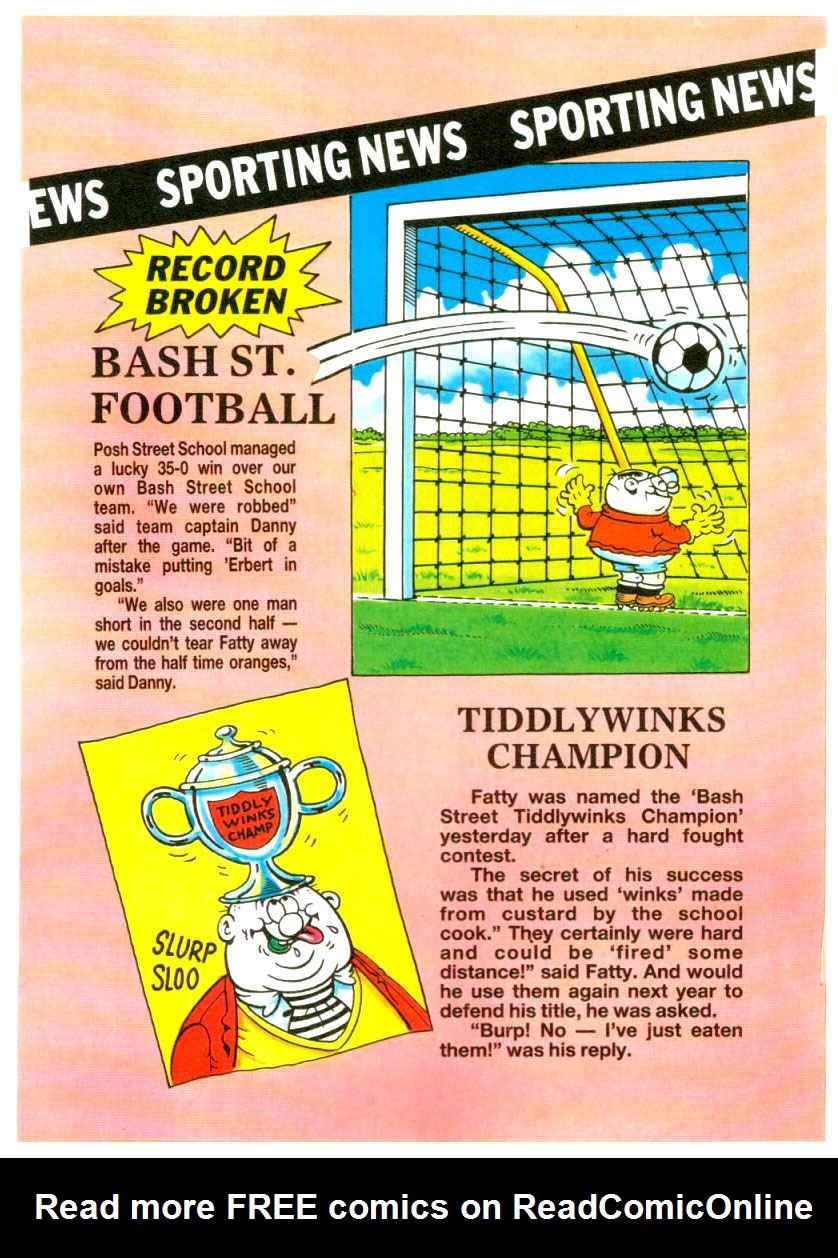 Read online Bash Street Kids comic -  Issue #1991 - 31