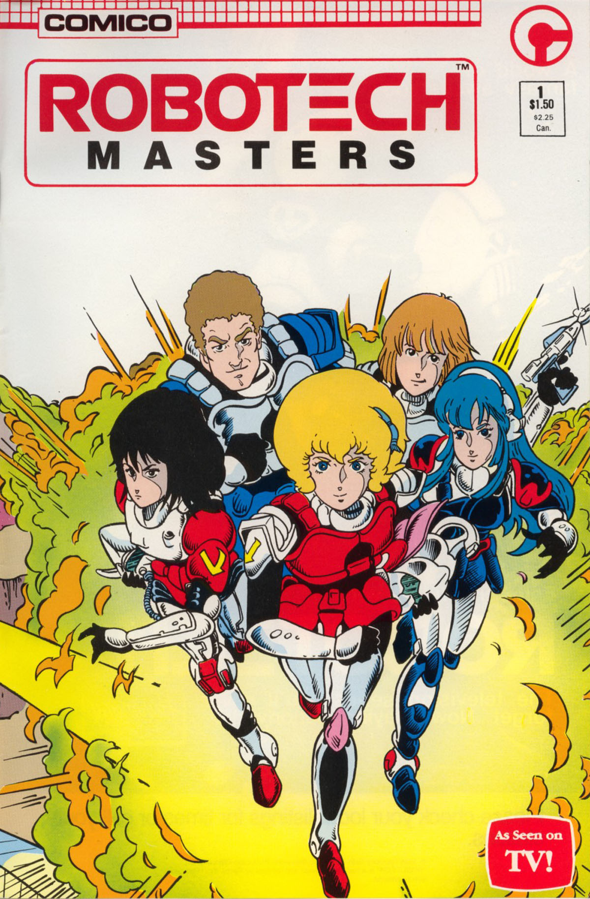 Read online Robotech Masters comic -  Issue #1 - 2