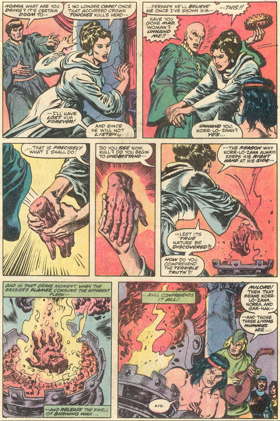 Read online Kull The Destroyer comic -  Issue #28 - 16