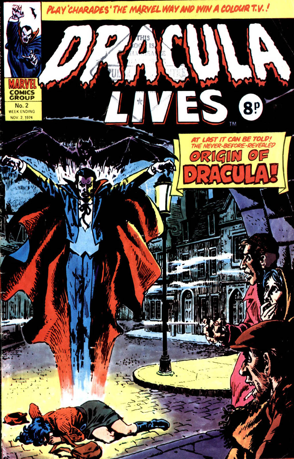 Read online Dracula Lives (1974) comic -  Issue #2 - 1