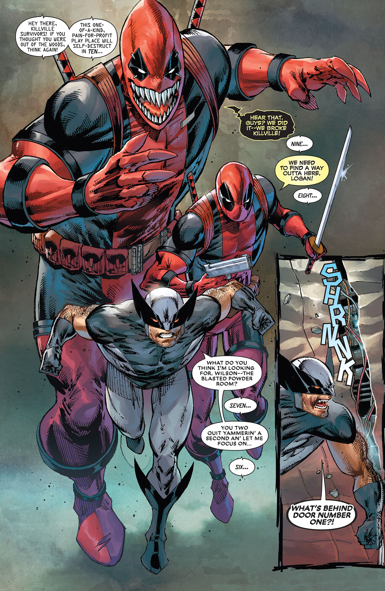 Read online Deadpool: Badder Blood comic -  Issue #4 - 16