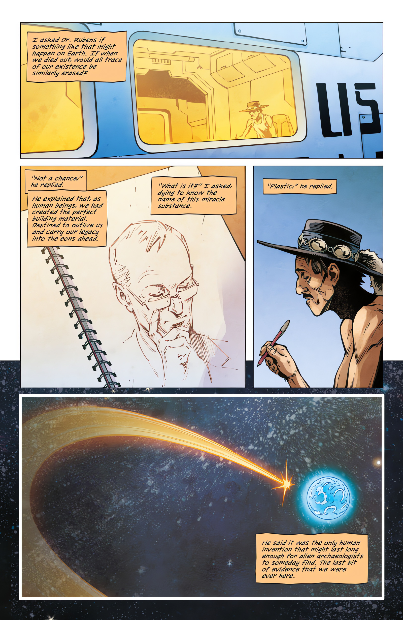 Read online Traveling To Mars comic -  Issue #7 - 12
