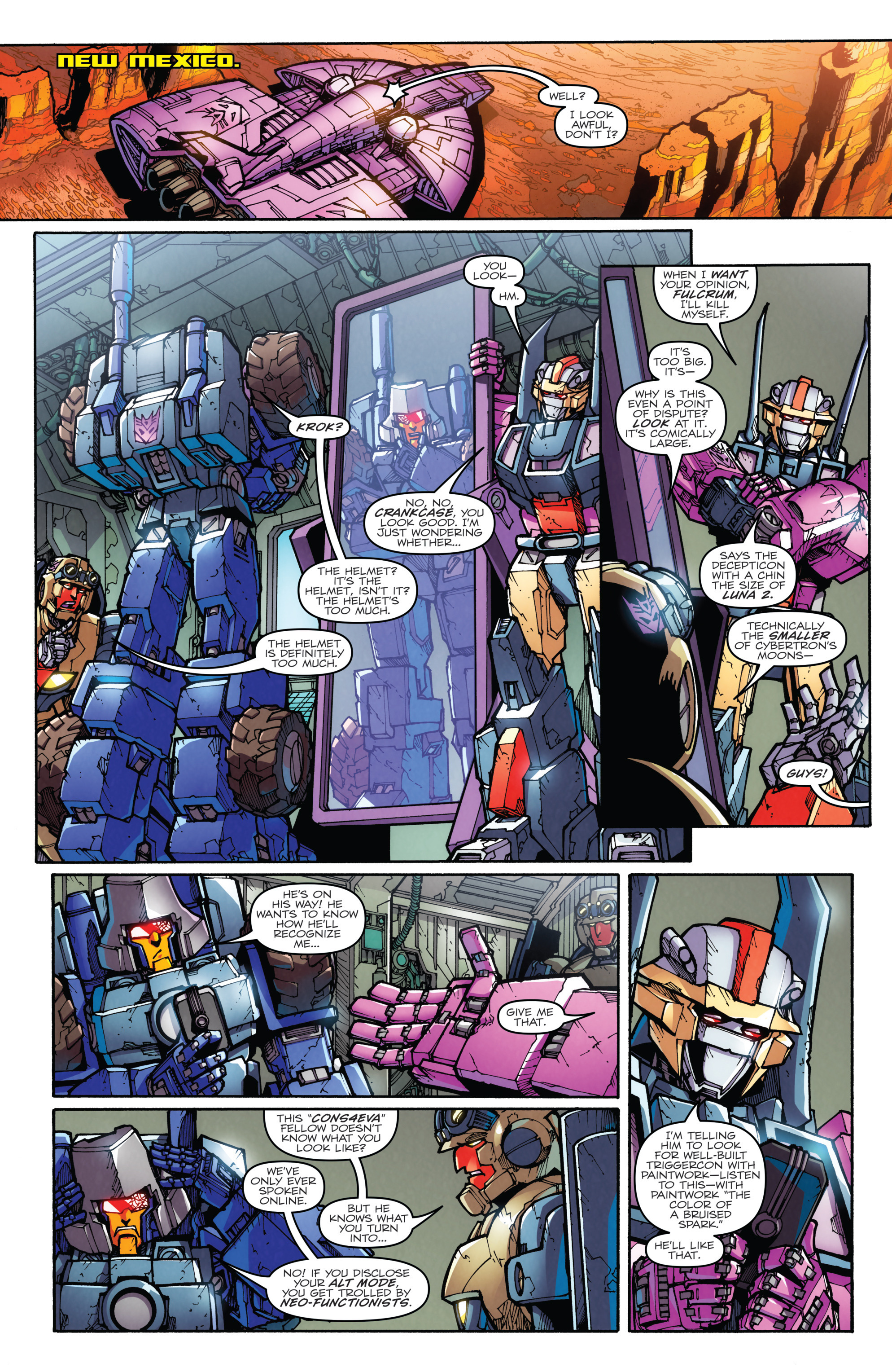 Read online Transformers: More Than Meets The Eye Revolution comic -  Issue # Full - 9