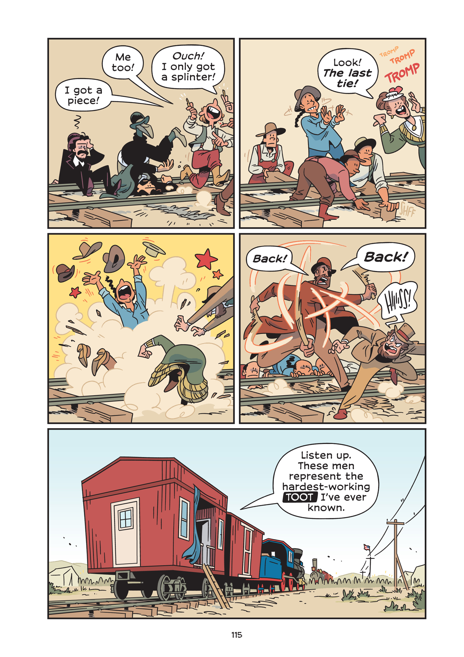 Read online History Comics comic -  Issue # The Transcontinental Railroad - 123