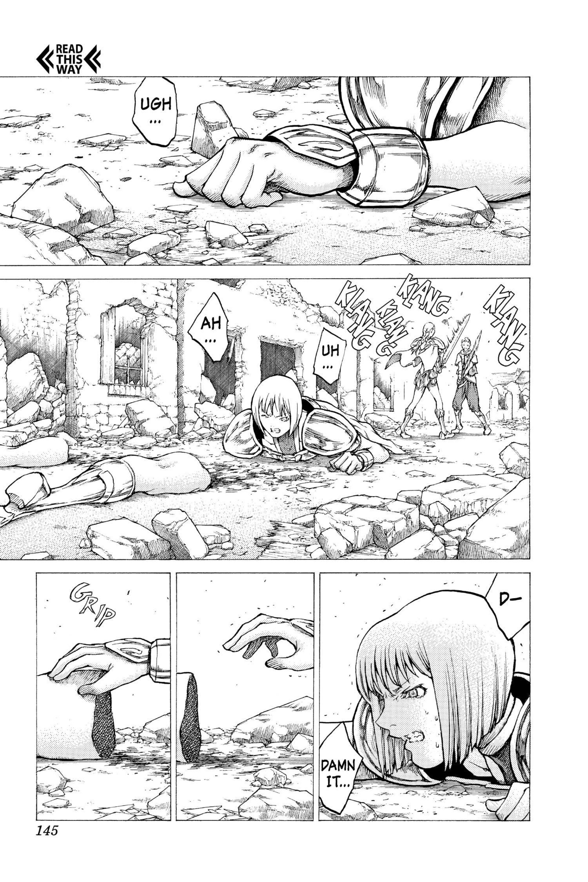 Read online Claymore comic -  Issue #6 - 138