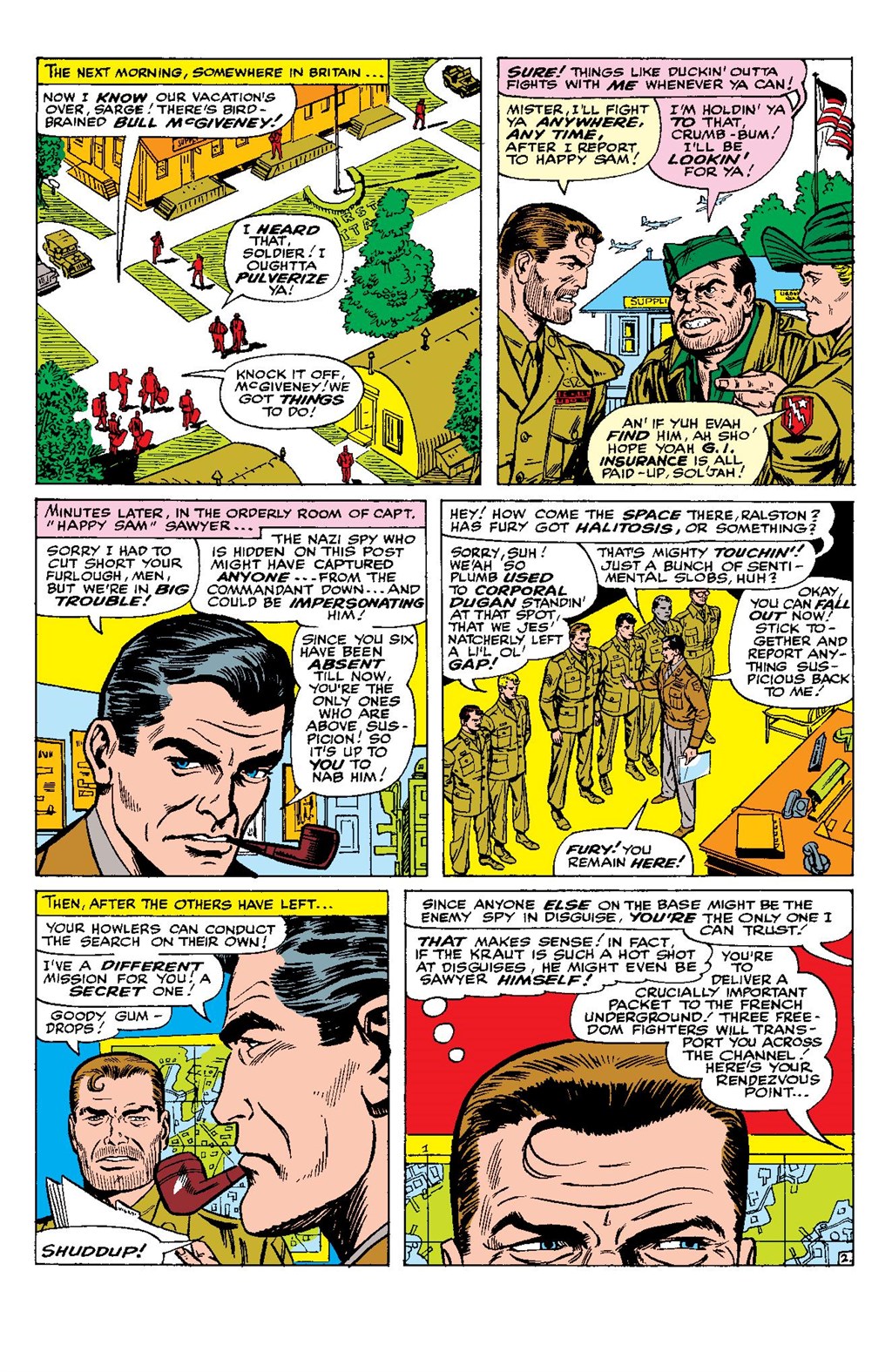 Read online Sgt. Fury Epic Collection: The Howling Commandos comic -  Issue #Sgt. Fury Epic Collection Berlin Breakout (Part 2) - 35
