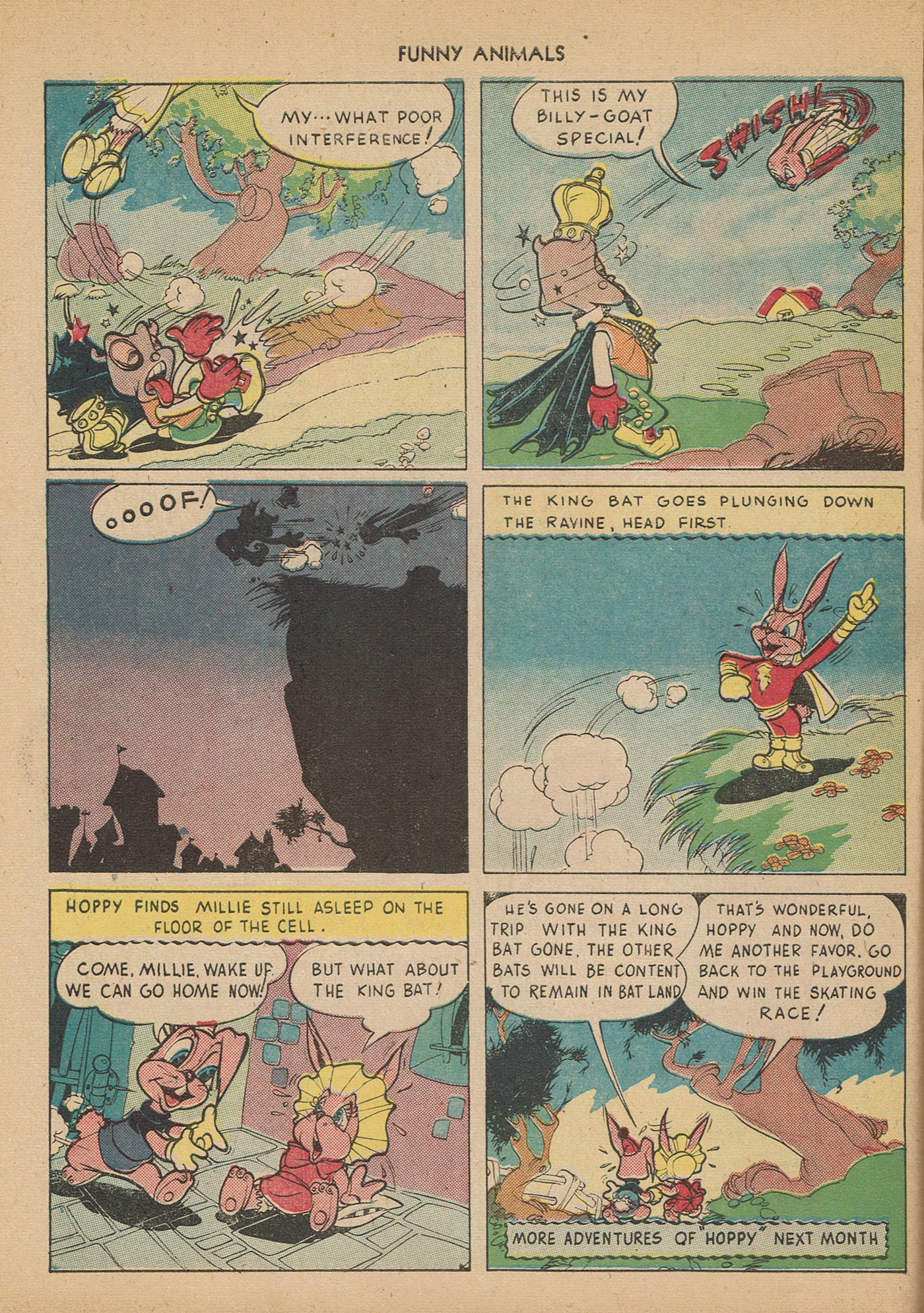Read online Fawcett's Funny Animals comic -  Issue #14 - 16