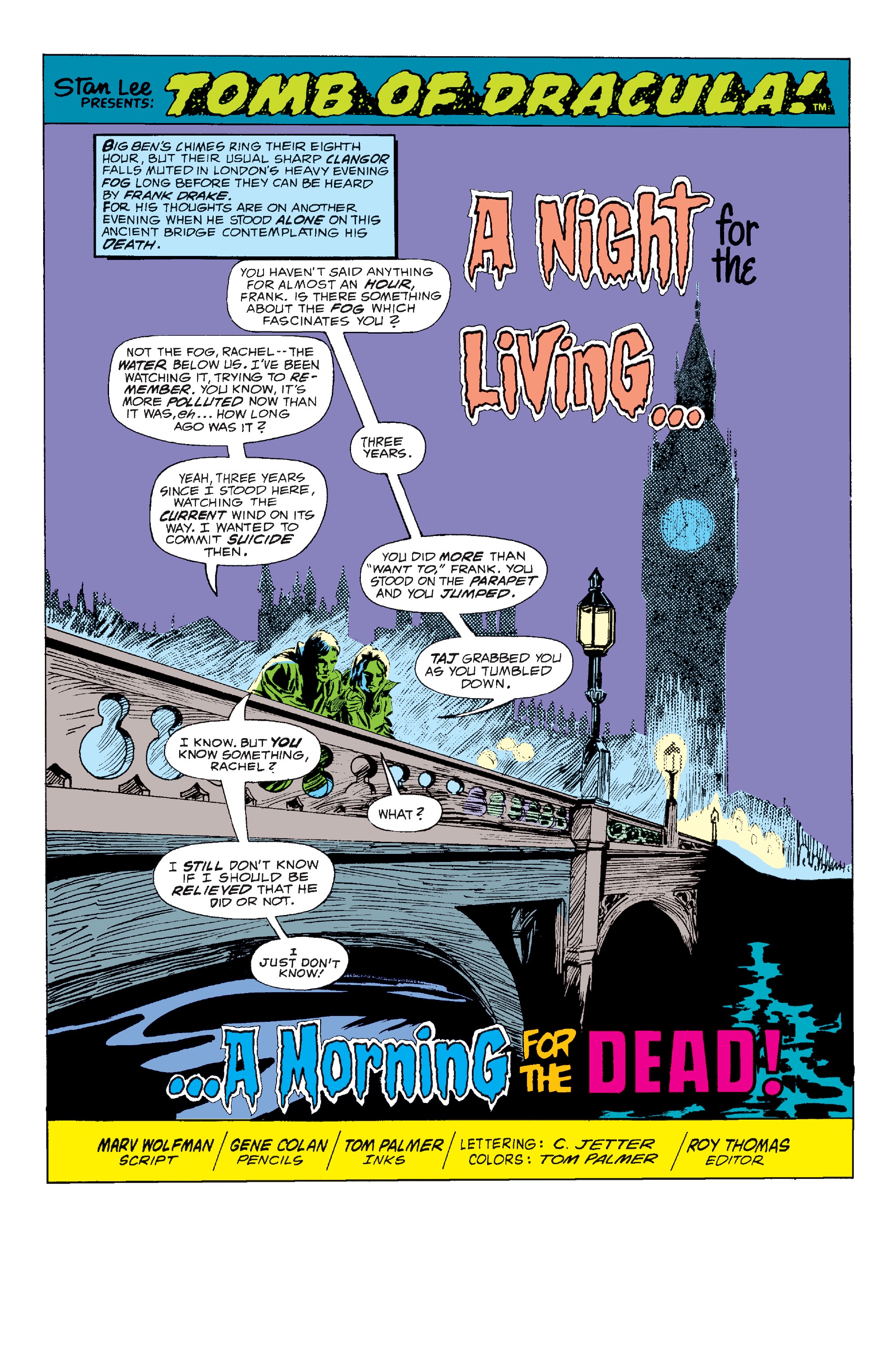 Read online Tomb of Dracula (1972) comic -  Issue # _The Complete Collection 2 (Part 3) - 67