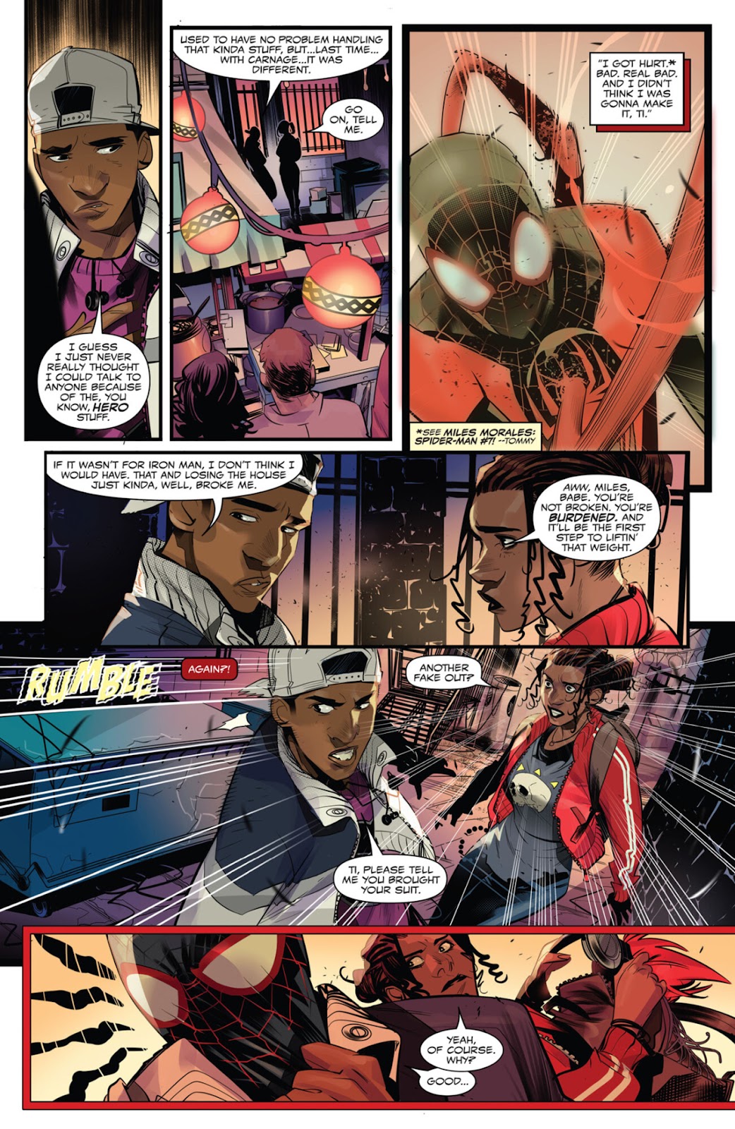 Miles Morales: Spider-Man (2022) issue 8 - Page 12