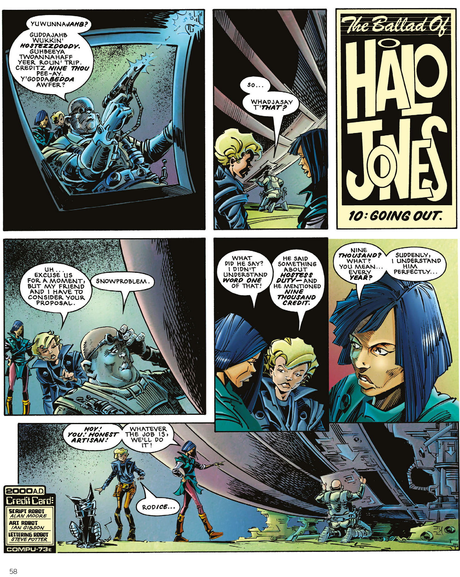 Read online The Ballad of Halo Jones: Full Colour Omnibus Edition comic -  Issue # TPB (Part 1) - 60