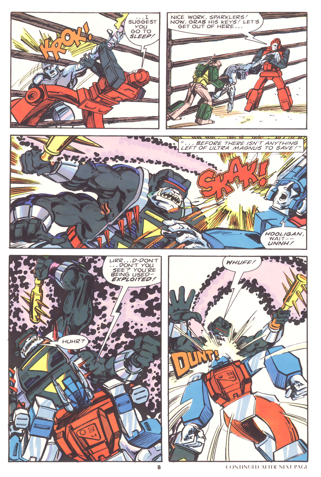Read online The Transformers (UK) comic -  Issue #171 - 8