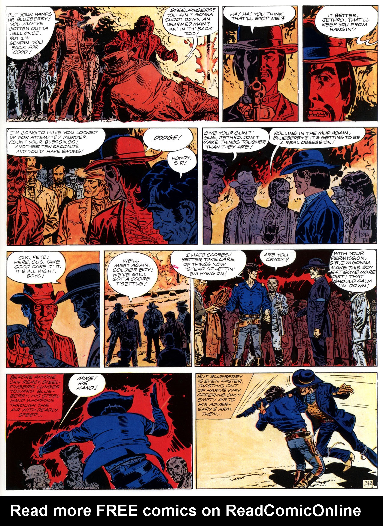 Read online Epic Graphic Novel: Lieutenant Blueberry comic -  Issue #1 - 31