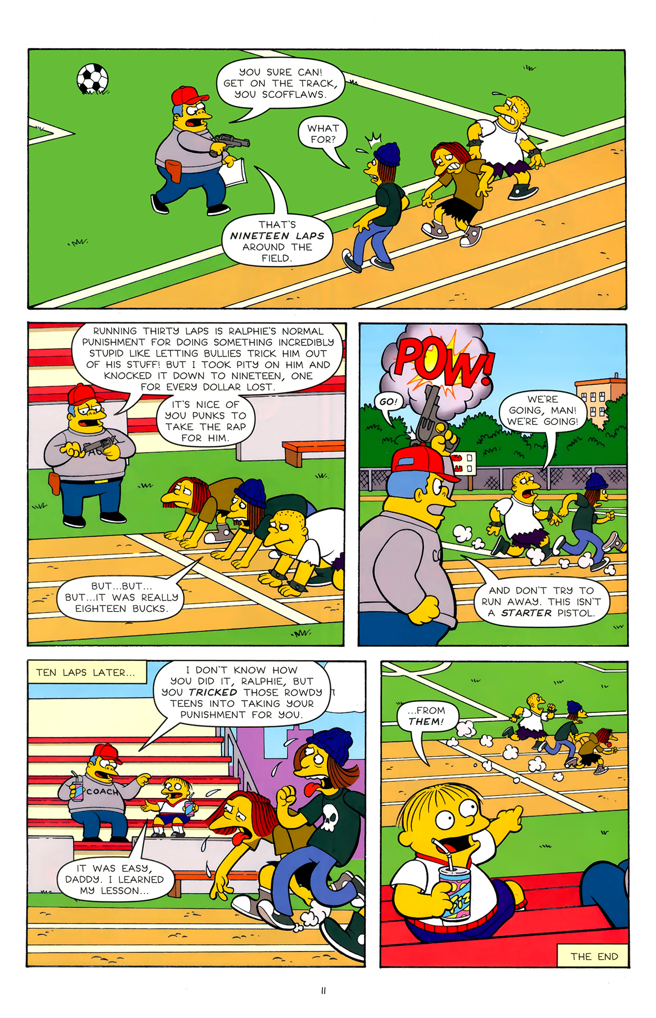 Read online Bongo Comics Free-For-All! comic -  Issue #2011 - 12
