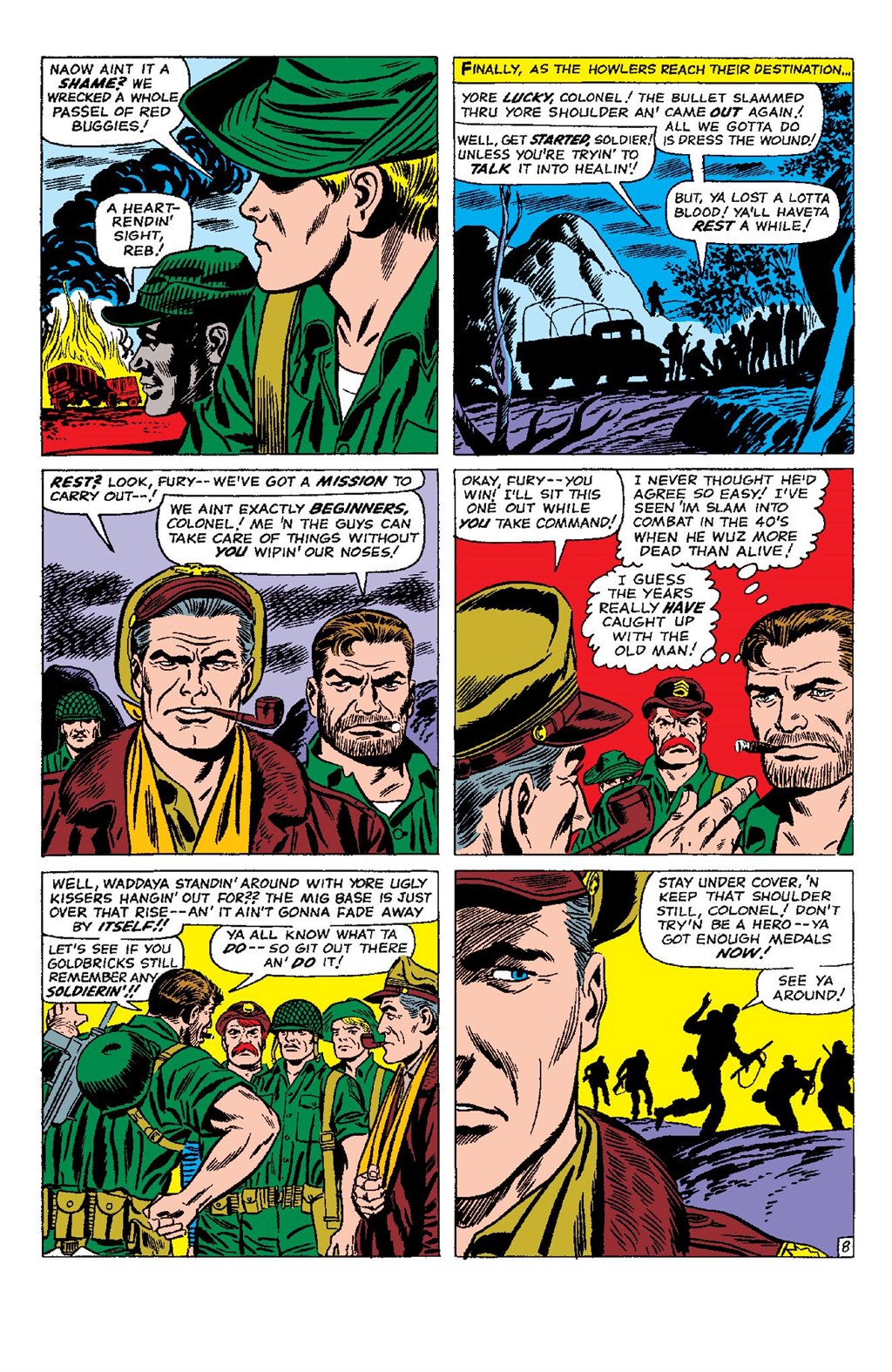 Read online Sgt. Fury Epic Collection: The Howling Commandos comic -  Issue #Sgt. Fury Epic Collection Berlin Breakout (Part 1) - 97