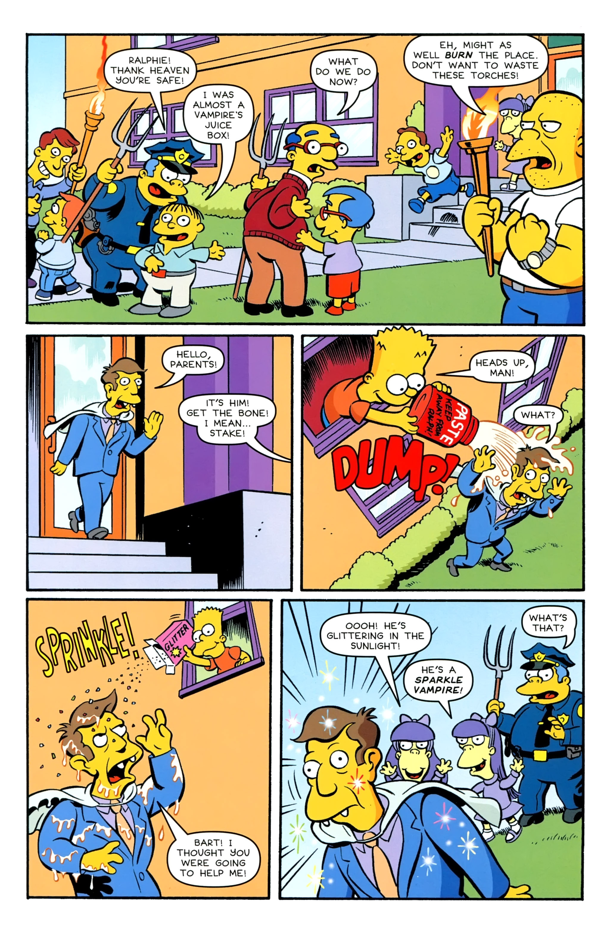 Read online Bongo Comics Free-For-All! comic -  Issue #2016 - 26