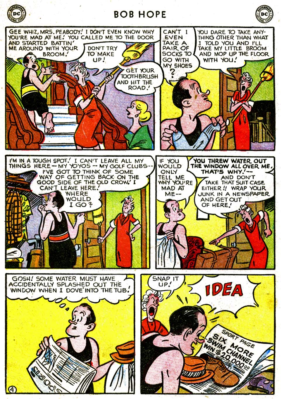 Read online The Adventures of Bob Hope comic -  Issue #22 - 6