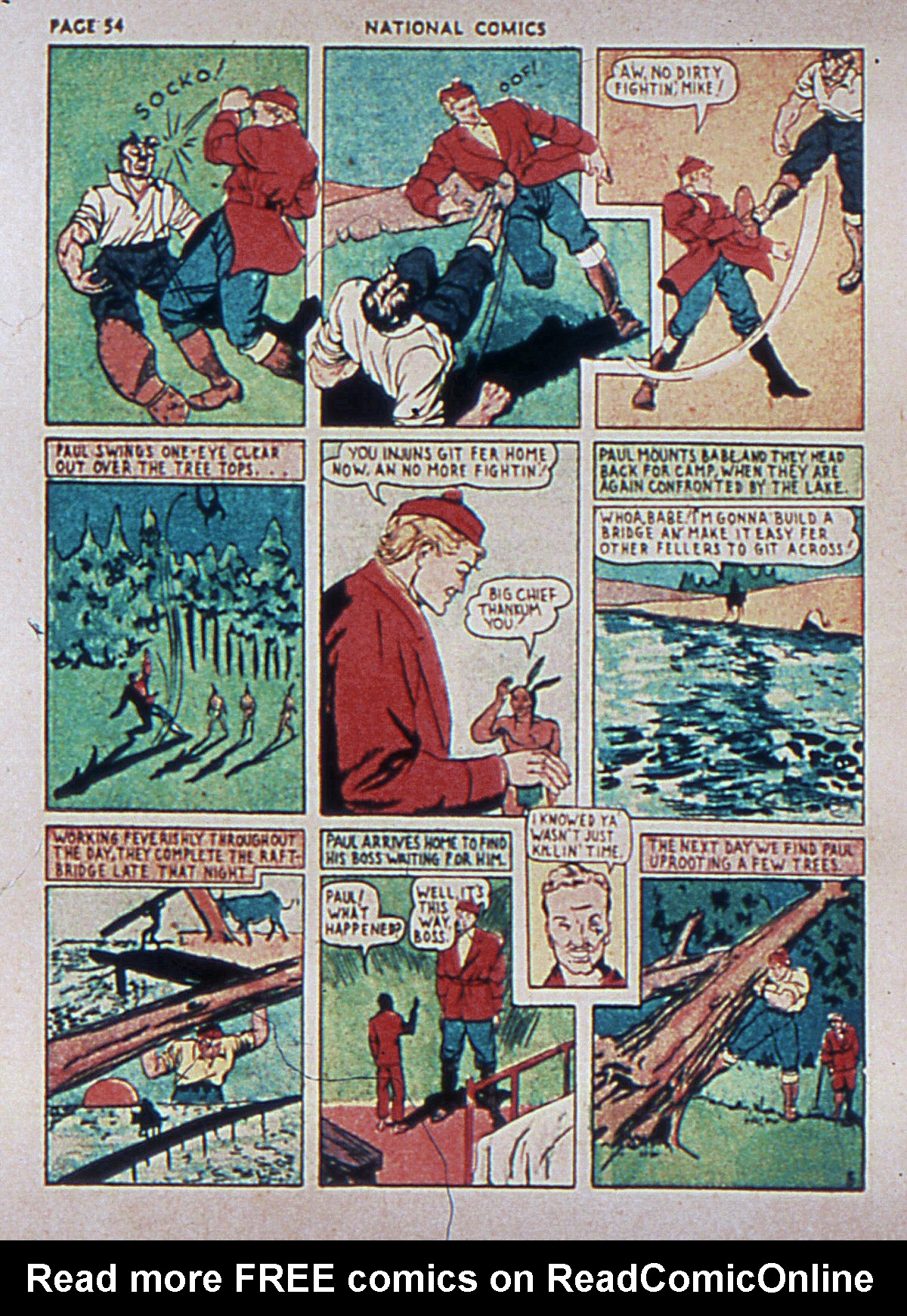 Read online National Comics comic -  Issue #2 - 56