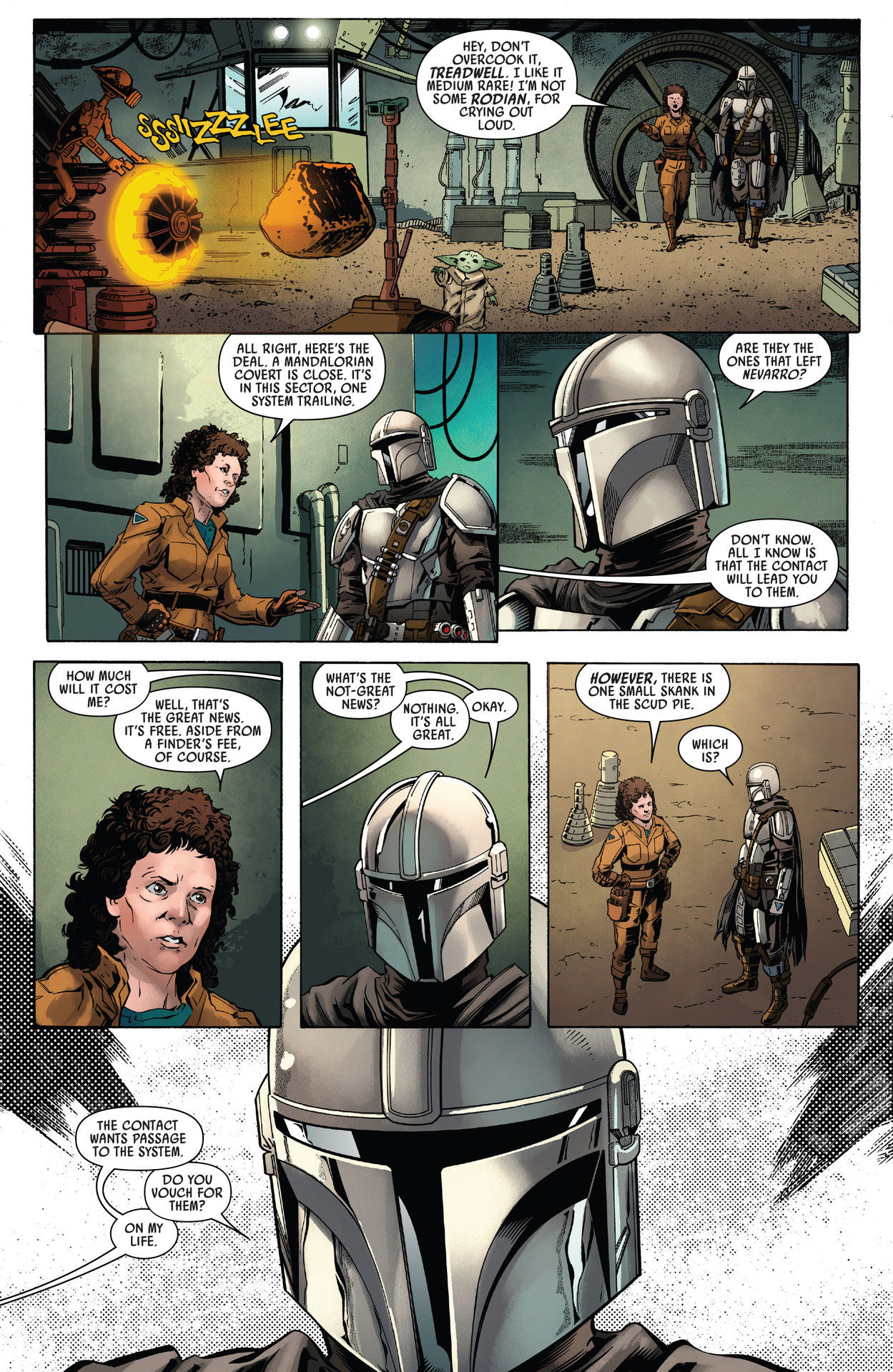Read online Star Wars: The Mandalorian Season 2 comic -  Issue #2 - 10