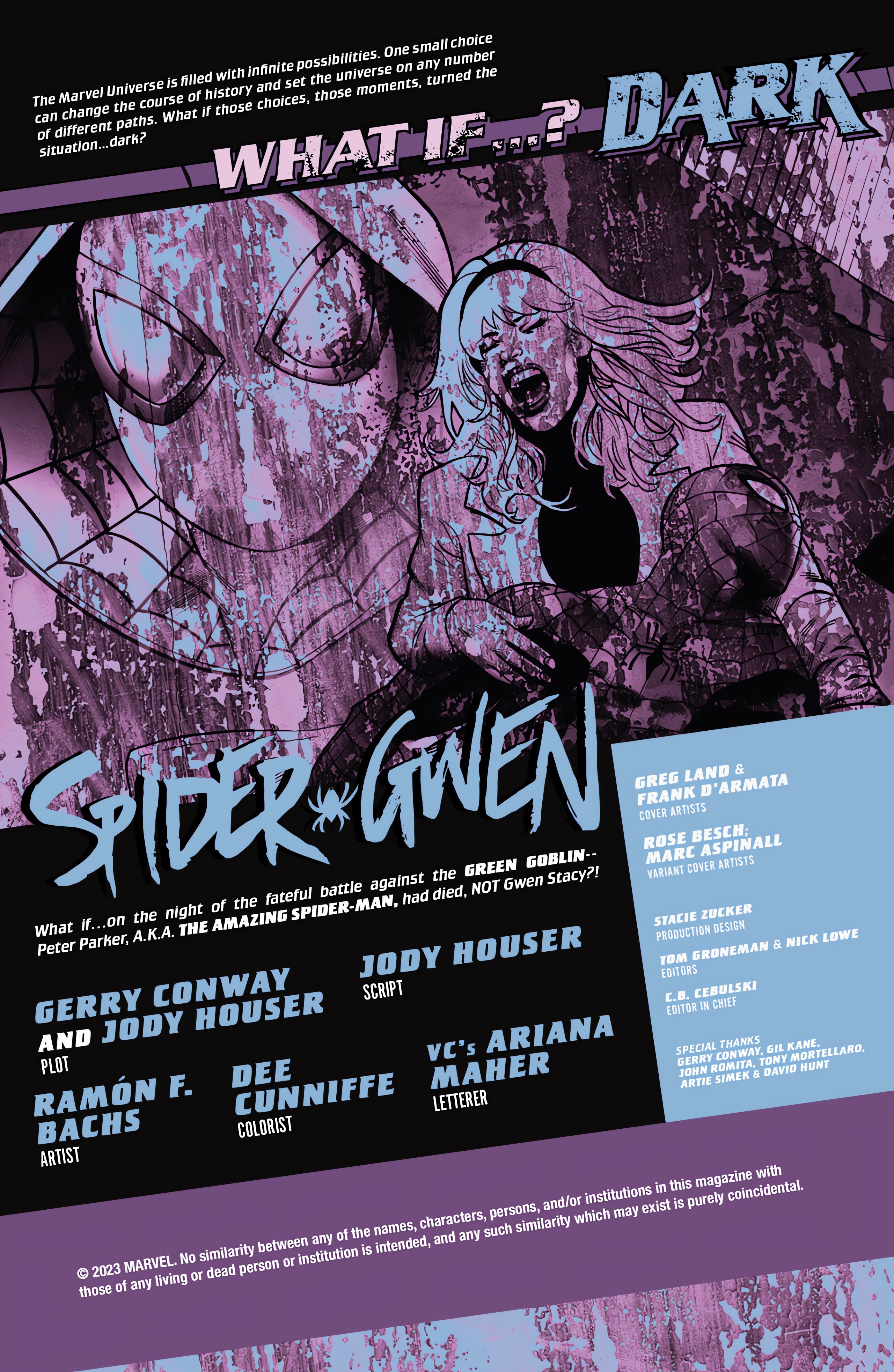Read online What If...? Dark: Spider-Gwen comic -  Issue #1 - 37