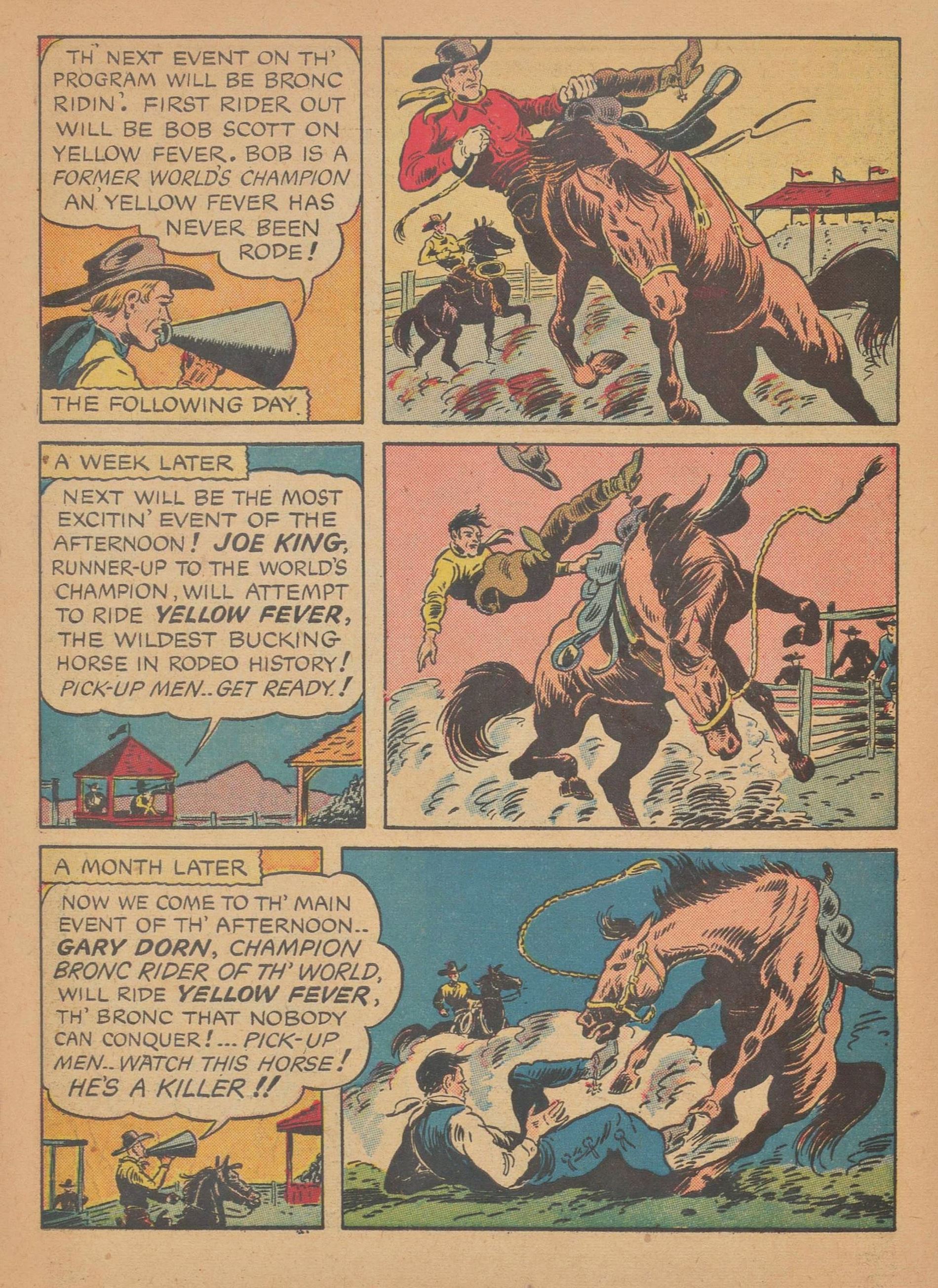 Read online Gene Autry Comics comic -  Issue #9 - 64