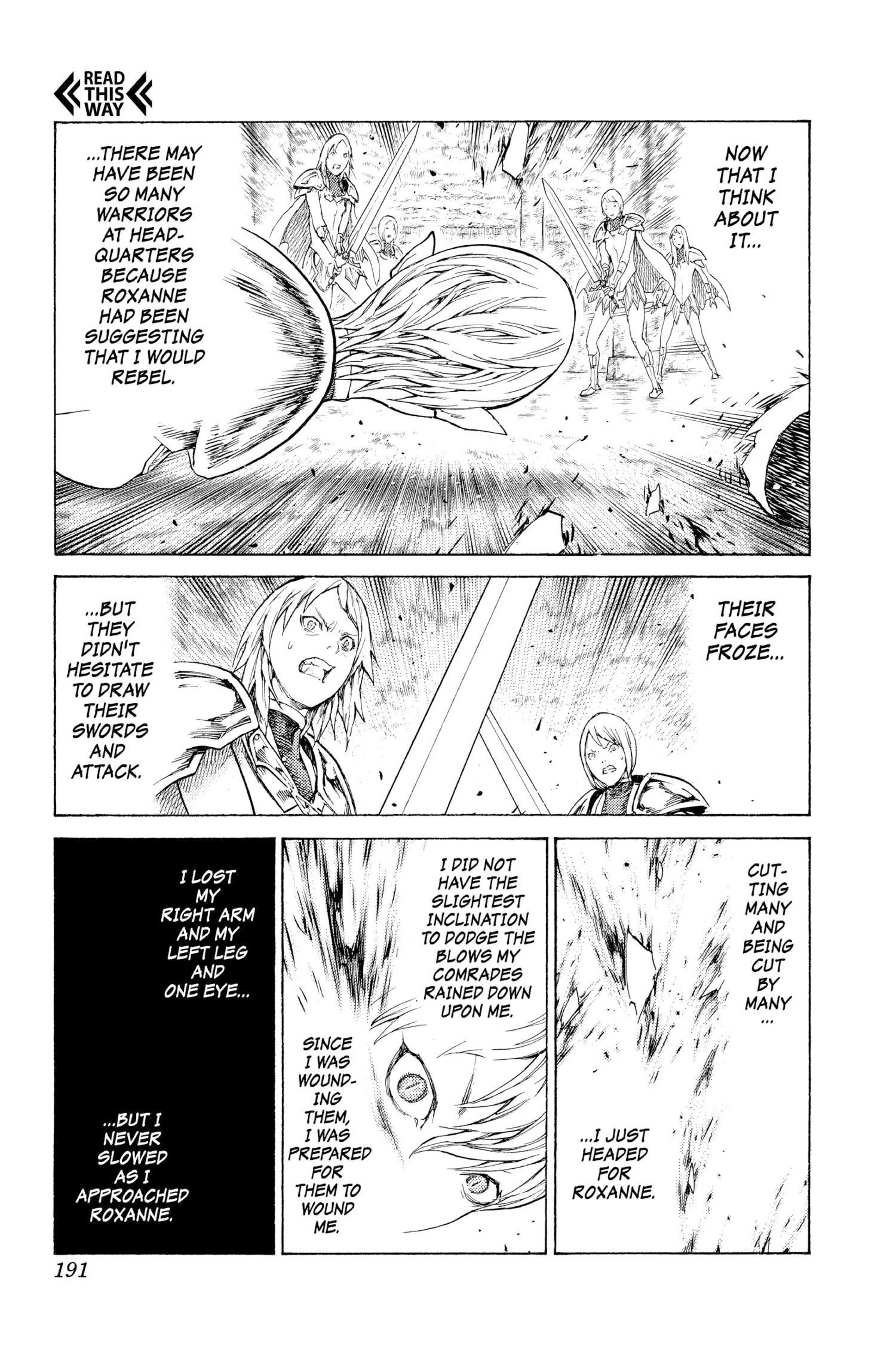 Read online Claymore comic -  Issue #21 - 176