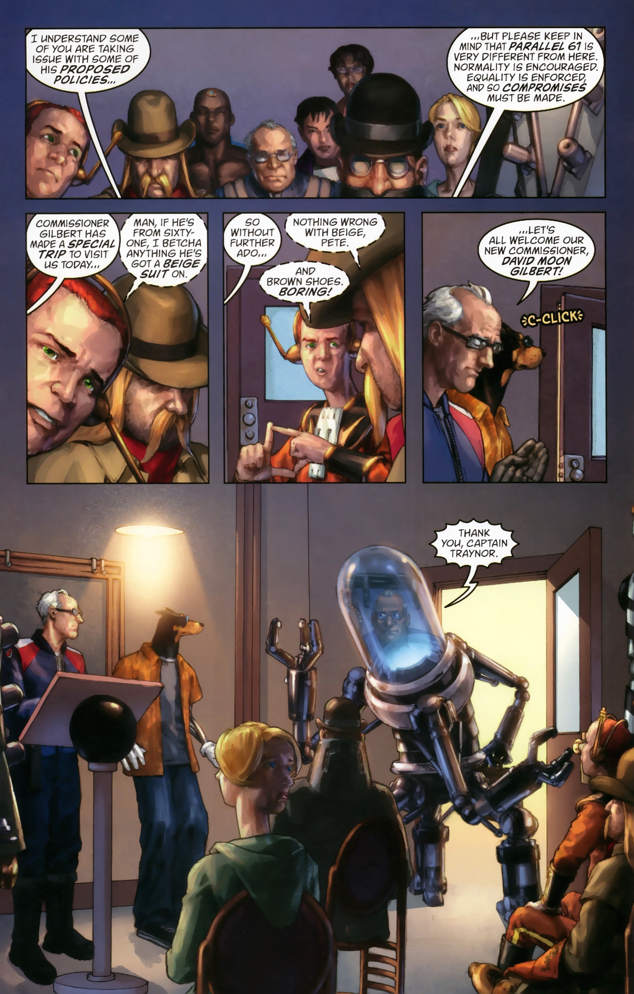 Read online Top 10 Season Two comic -  Issue #1 - 9