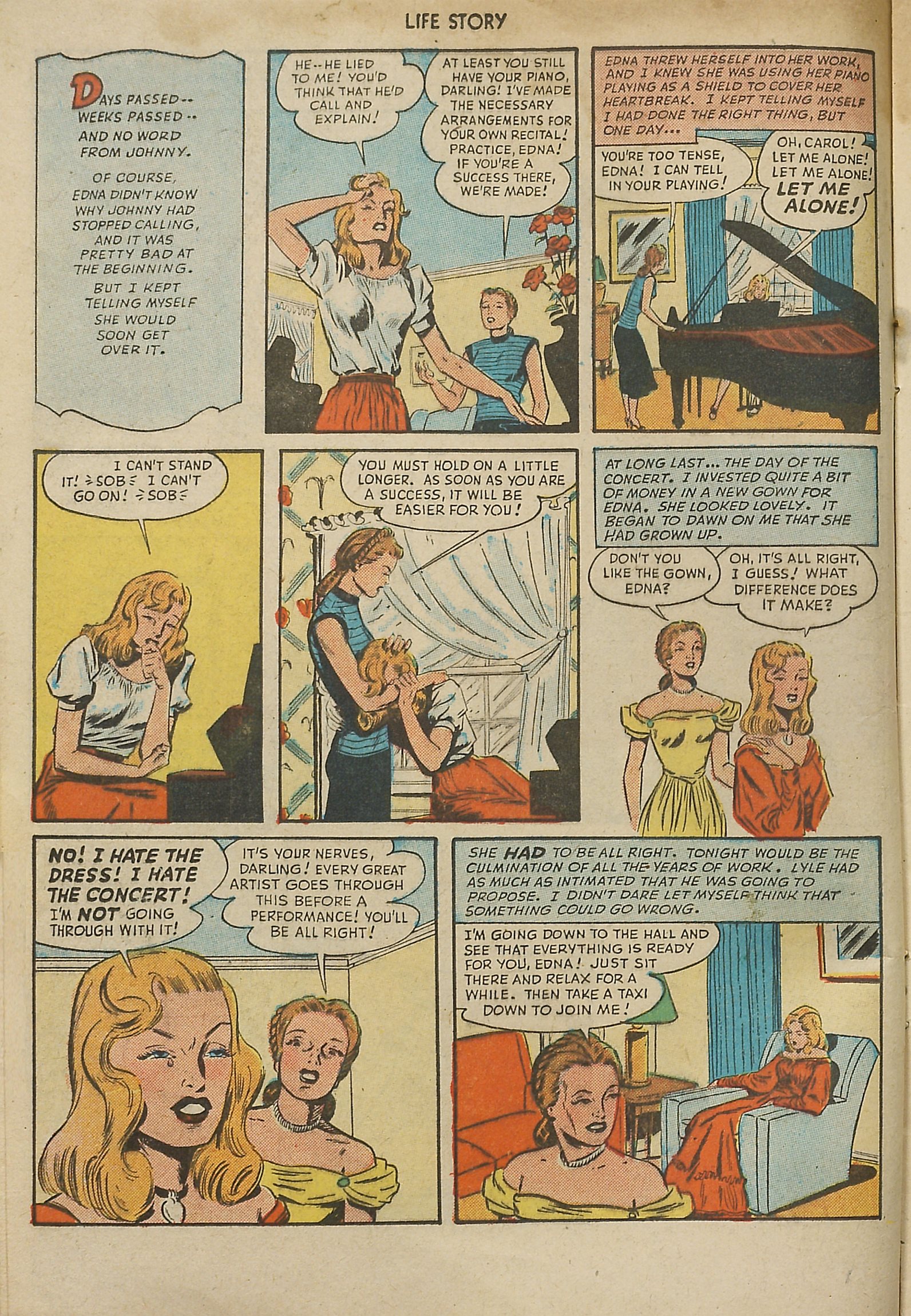 Read online Life Story comic -  Issue #3 - 12