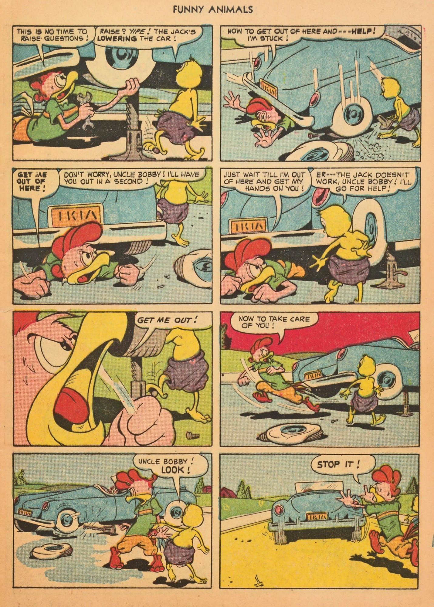Read online Fawcett's Funny Animals comic -  Issue #79 - 5