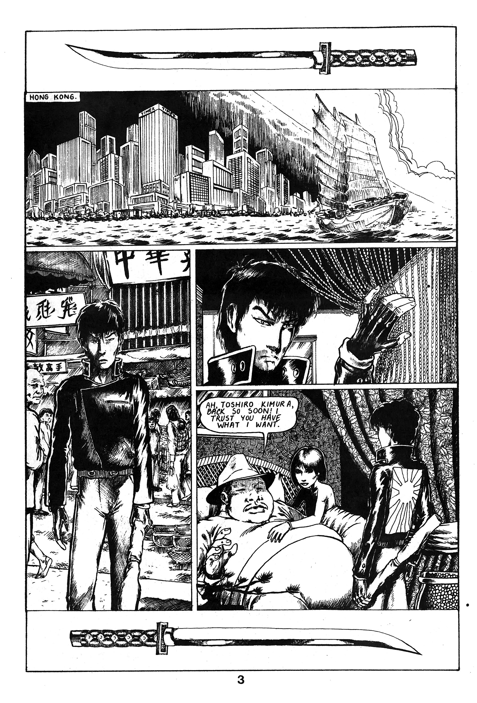 Read online Samurai (1984) comic -  Issue #4 - 2