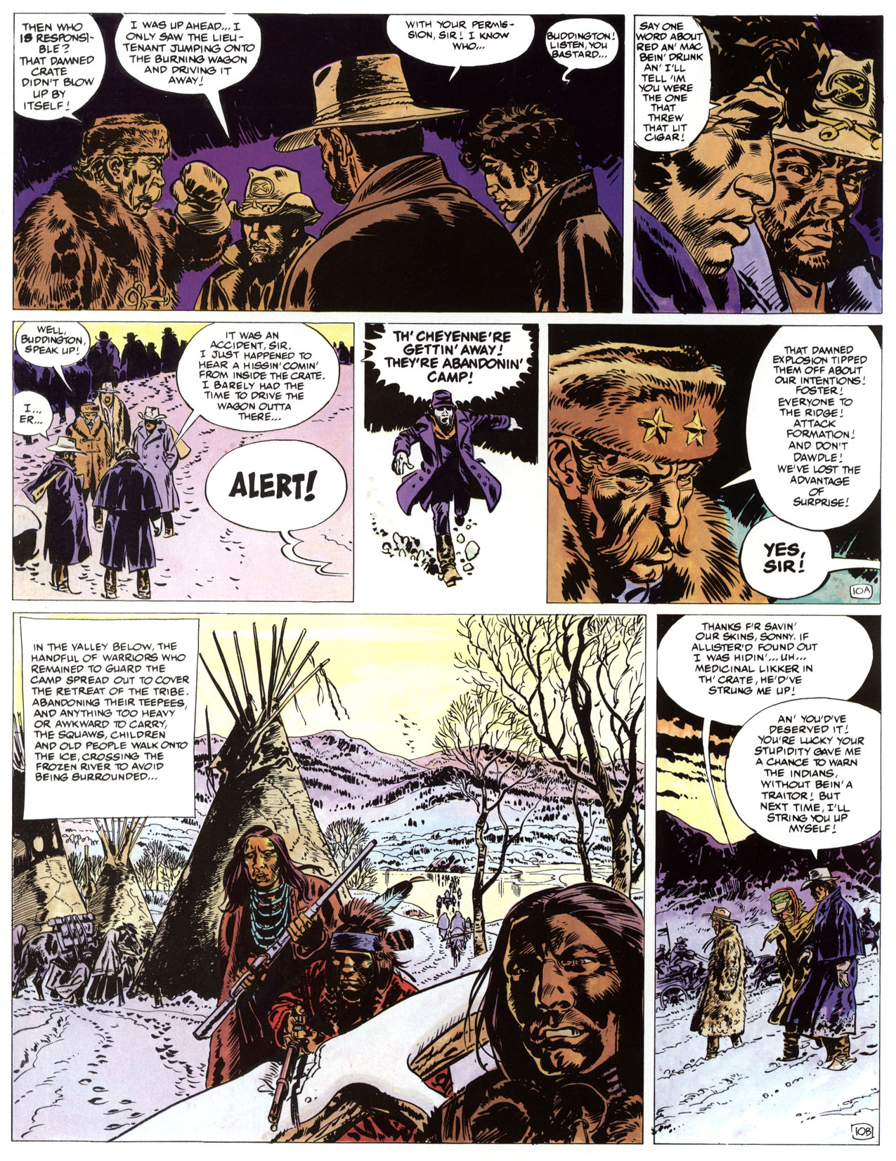 Read online Epic Graphic Novel: Lieutenant Blueberry comic -  Issue #3 - 60