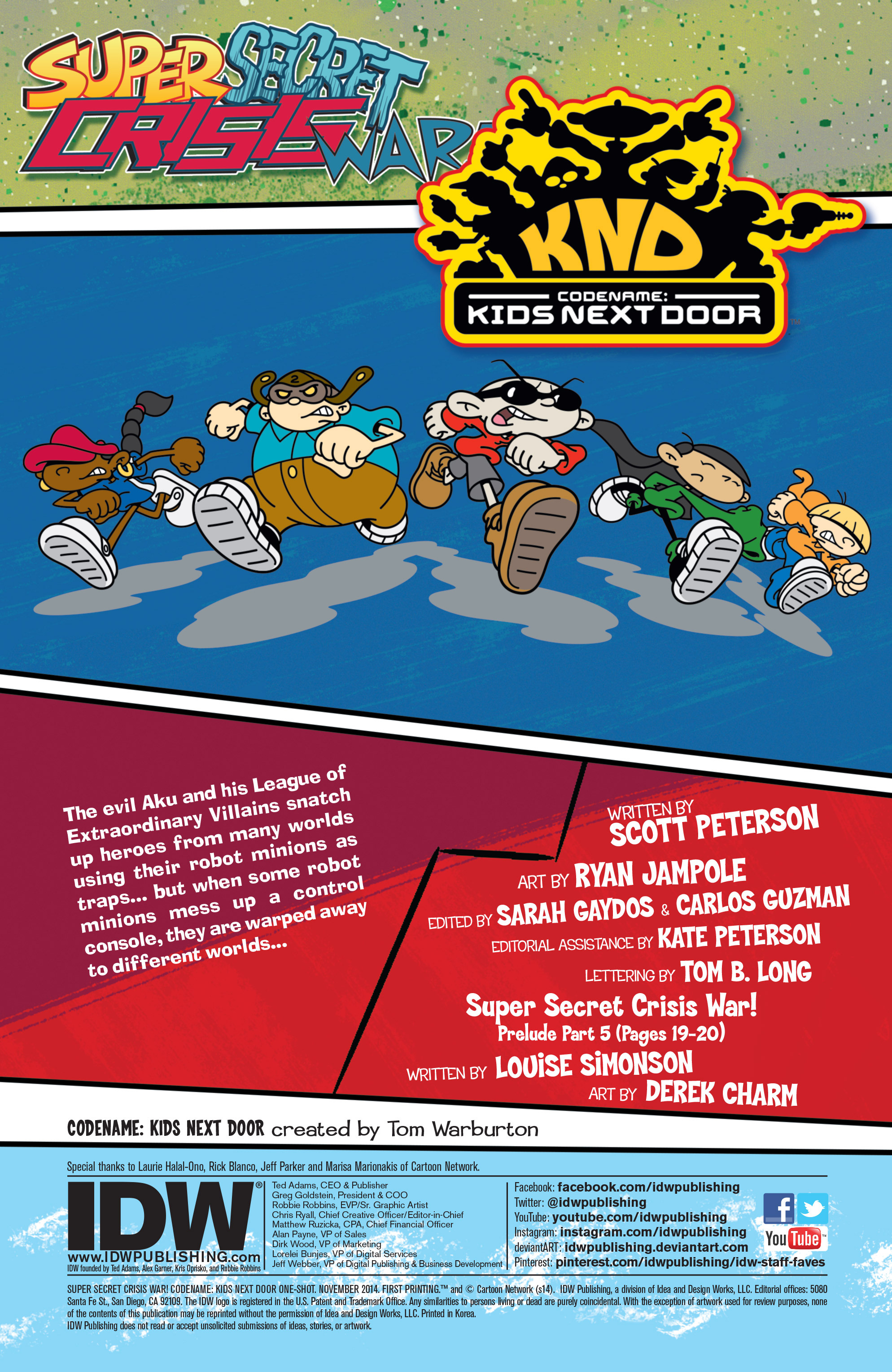 Read online Super Secret Crisis War! Codename: Kids Next Door comic -  Issue # Full - 2