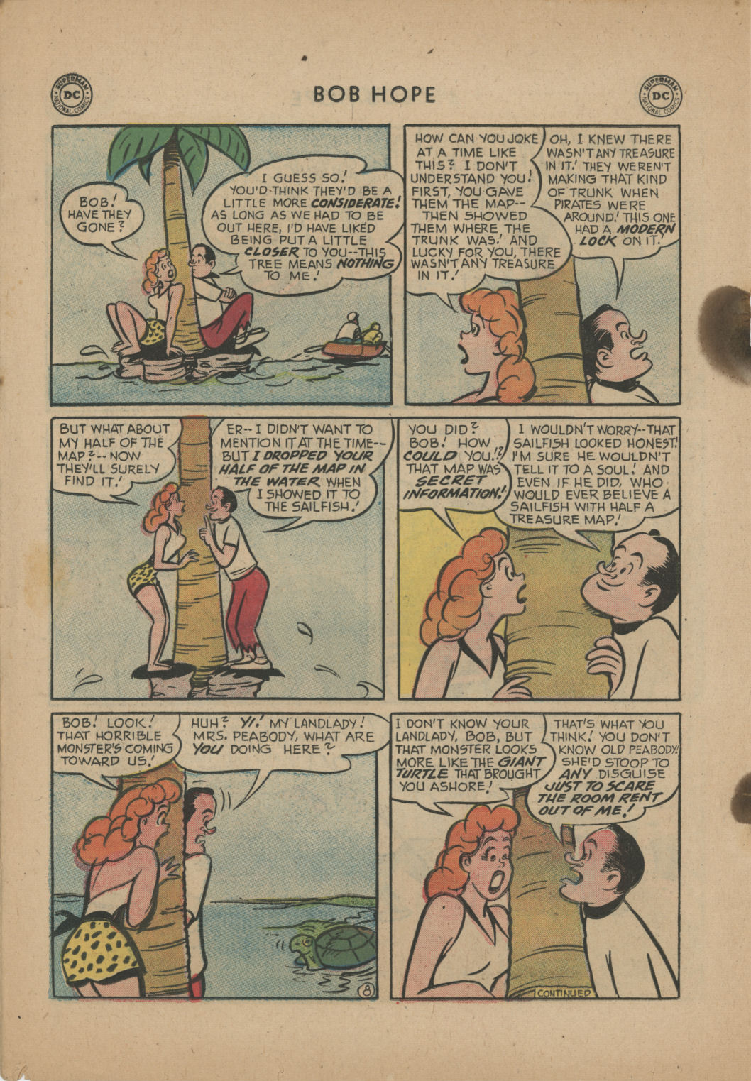 Read online The Adventures of Bob Hope comic -  Issue #45 - 20