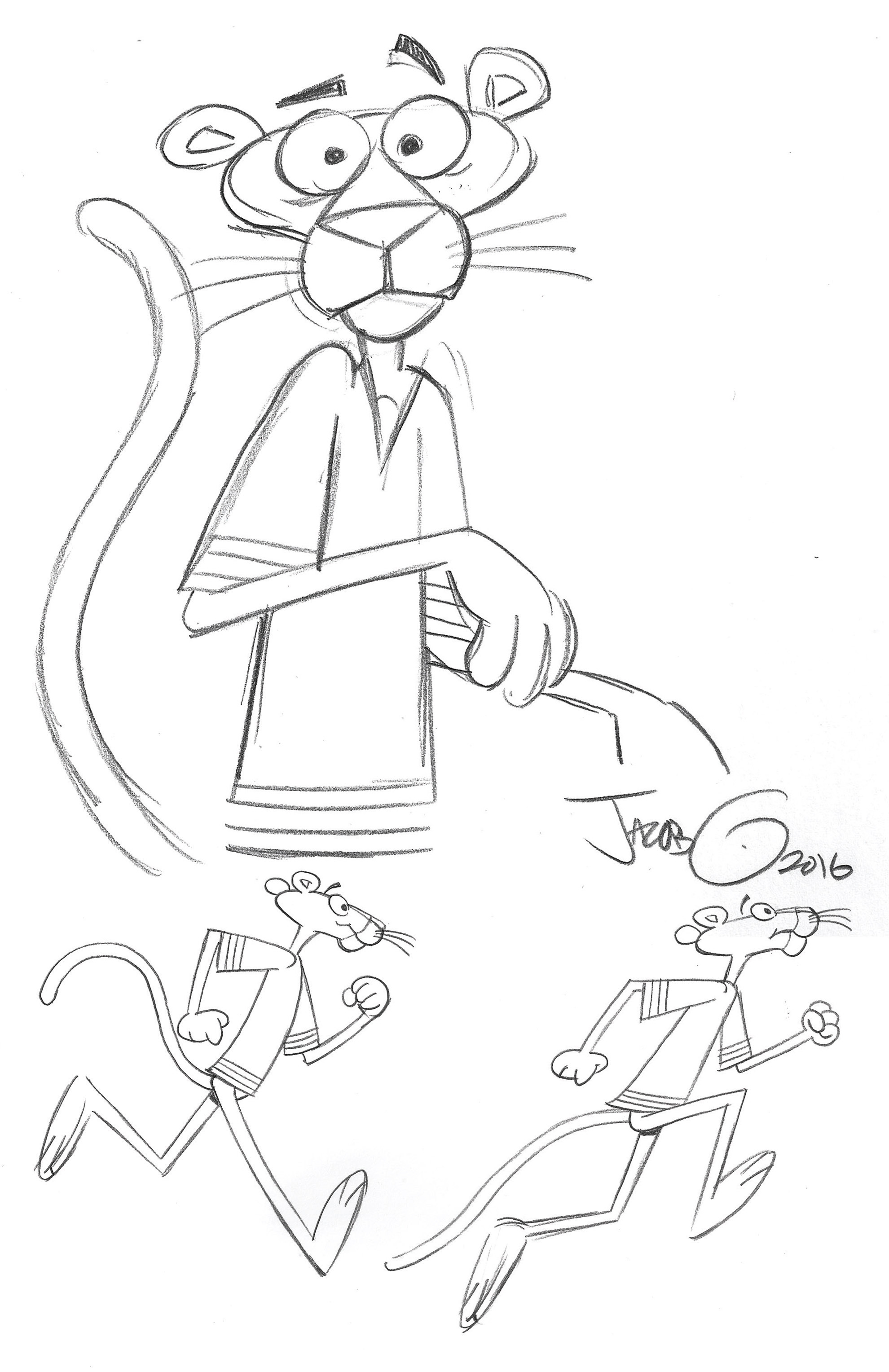 Read online The Pink Panther: Snow Day comic -  Issue # Full - 32