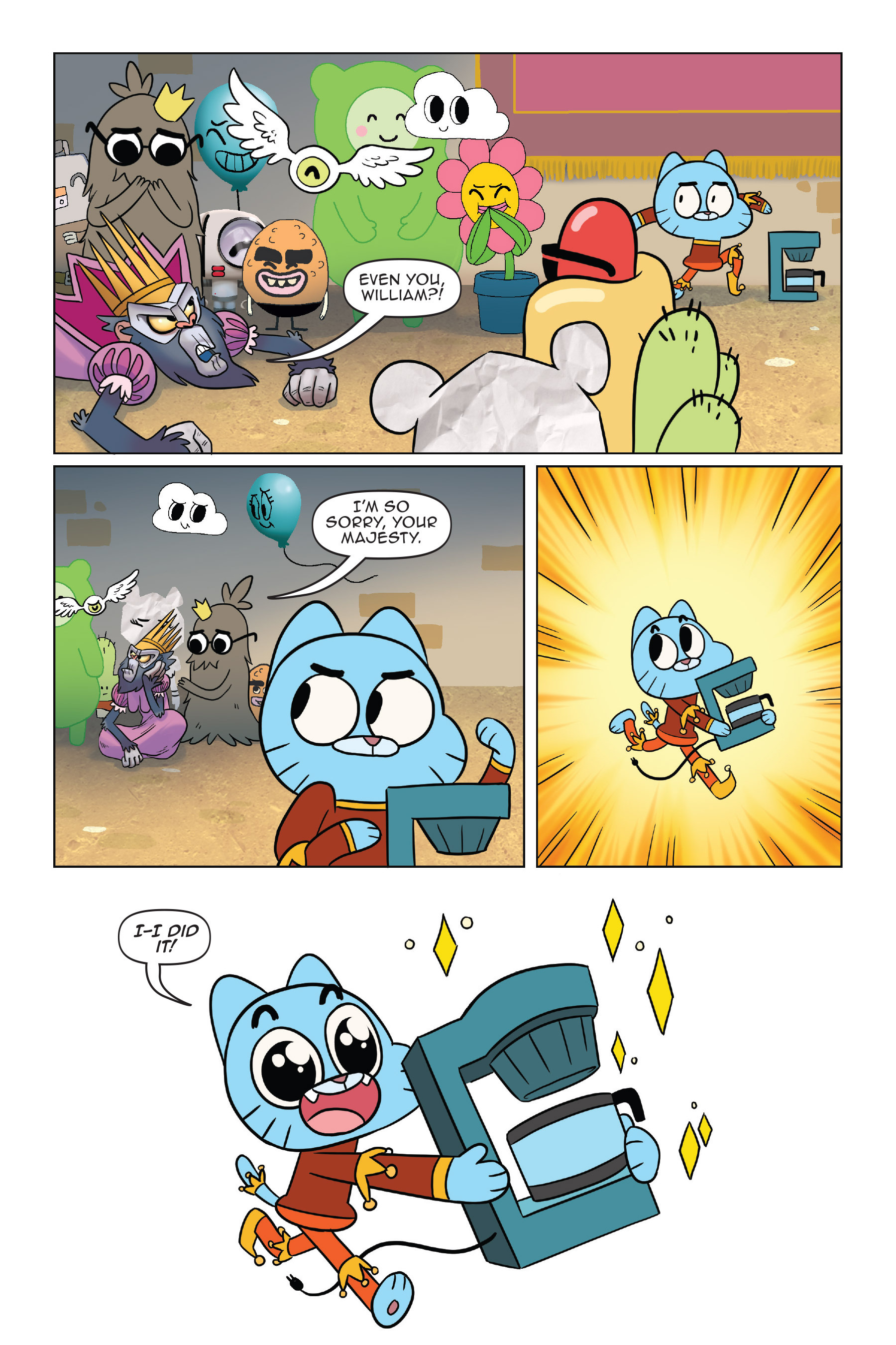 Read online The Amazing World of Gumball: Fairy Tale Trouble comic -  Issue # Full - 130