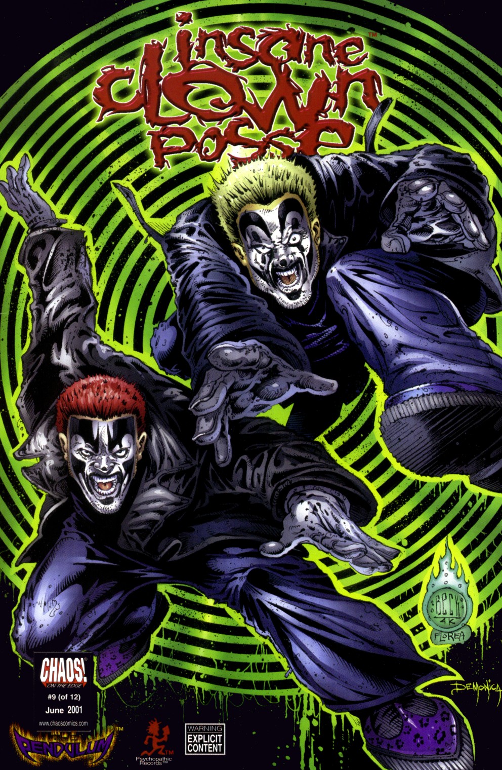 Read online Insane Clown Posse: The Pendulum comic -  Issue #9 - 1