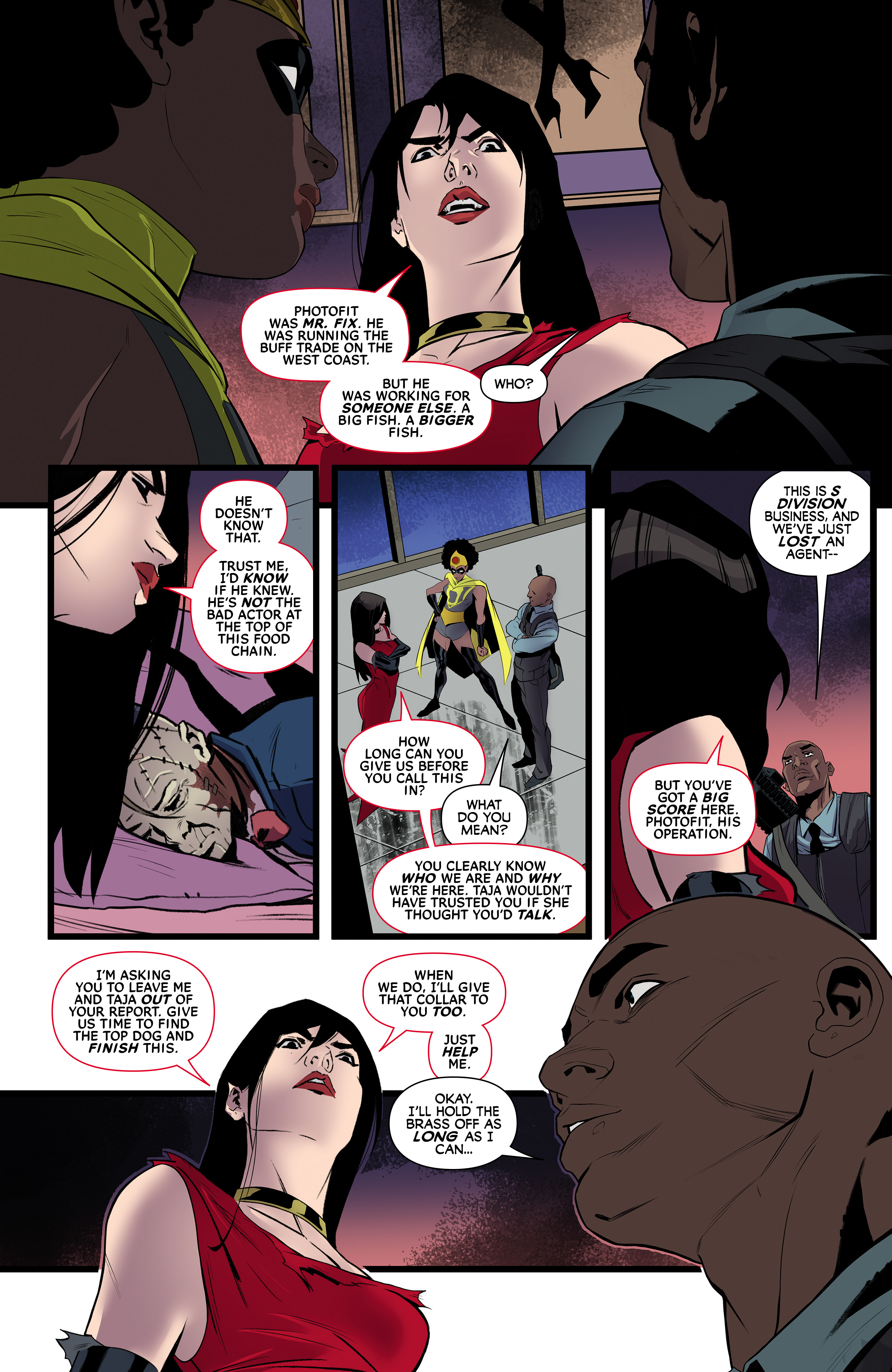 Read online Vampirella Versus The Superpowers comic -  Issue #4 - 20