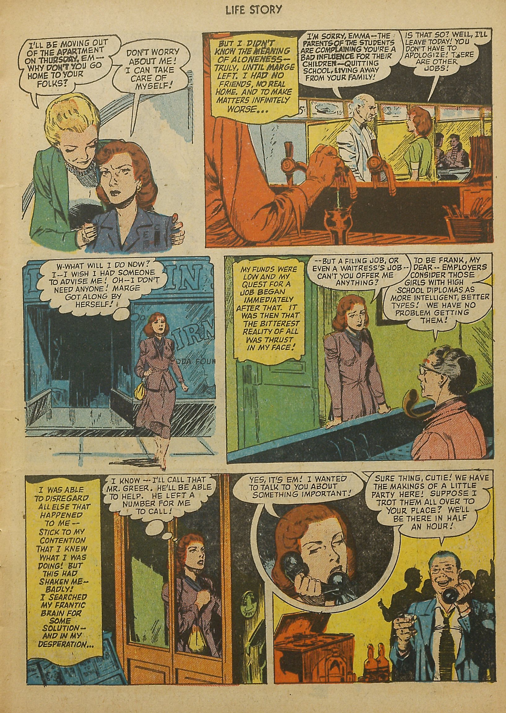 Read online Life Story comic -  Issue #43 - 11