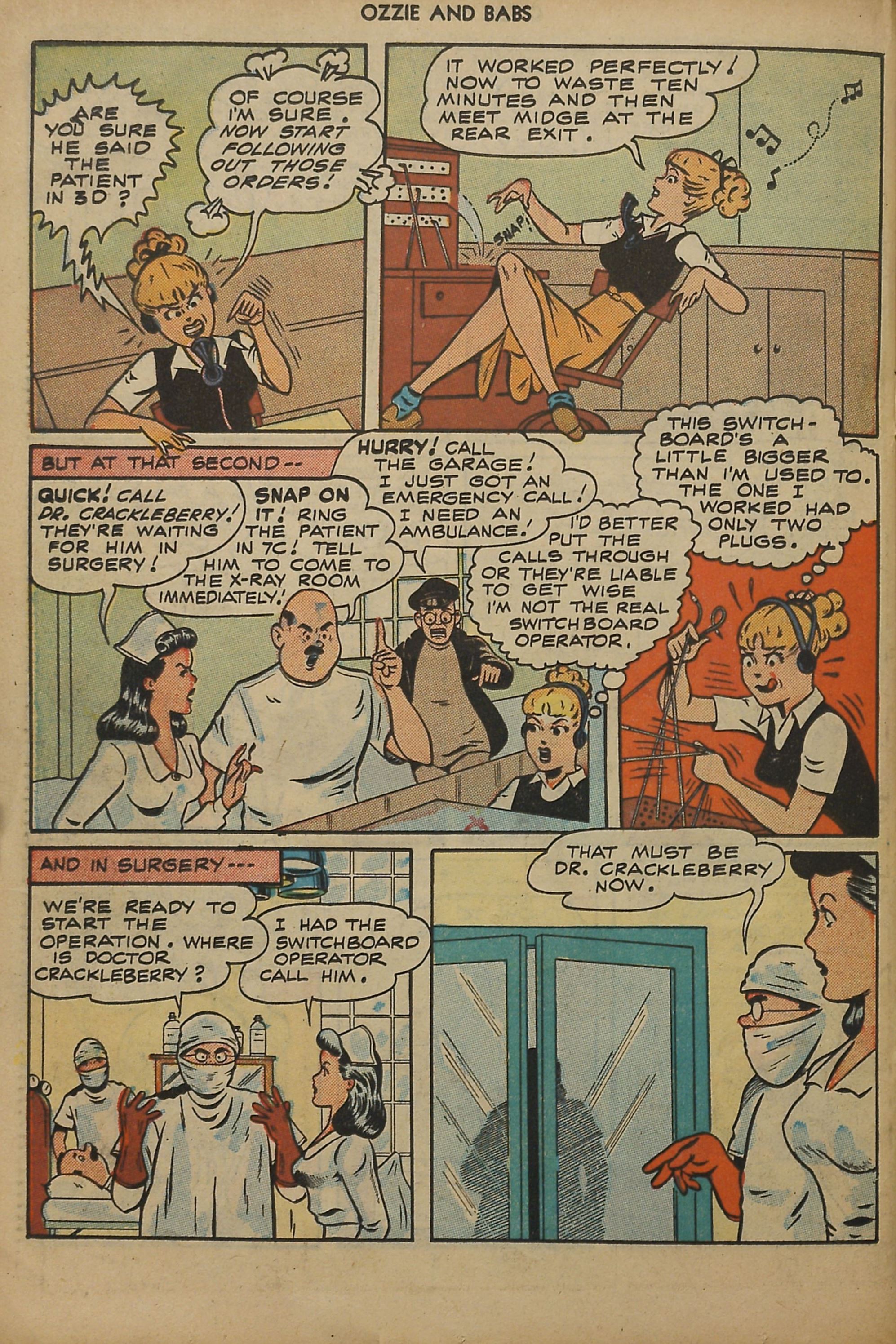 Read online Ozzie And Babs comic -  Issue #5 - 30