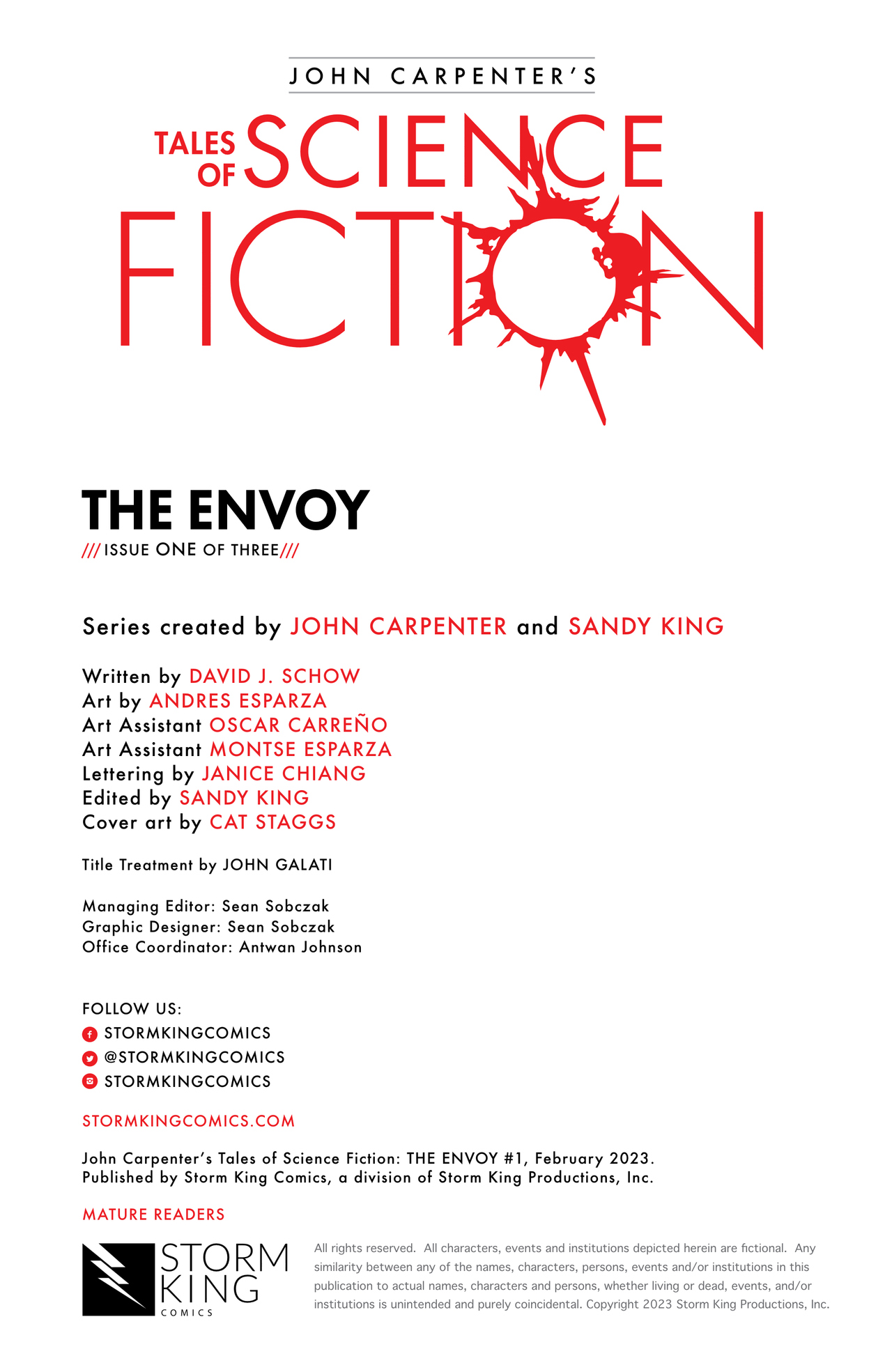 Read online John Carpenter's Tales of Science Fiction: The Envoy comic -  Issue #1 - 2