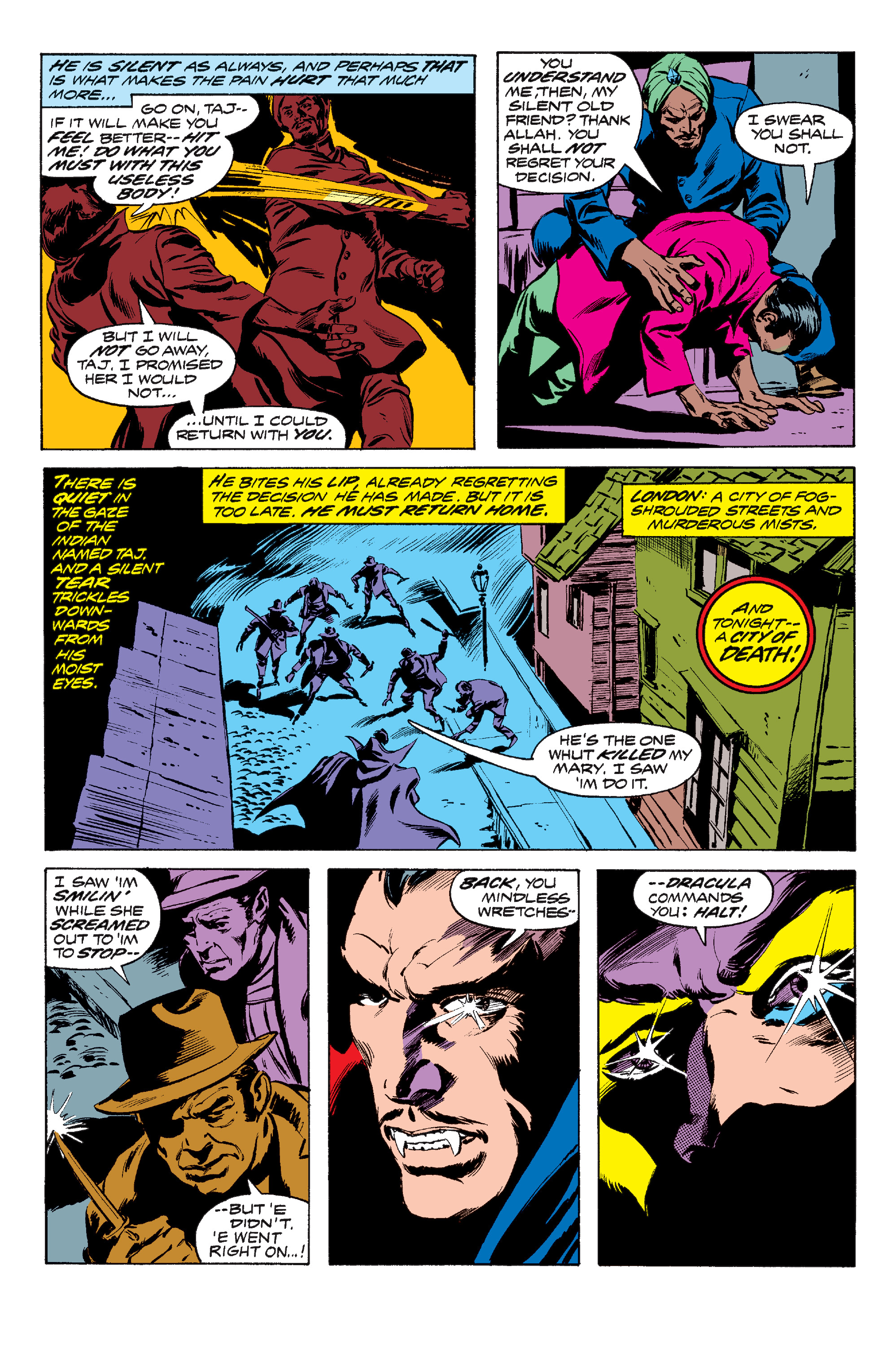 Read online Tomb of Dracula (1972) comic -  Issue # _The Complete Collection 3 (Part 1) - 58