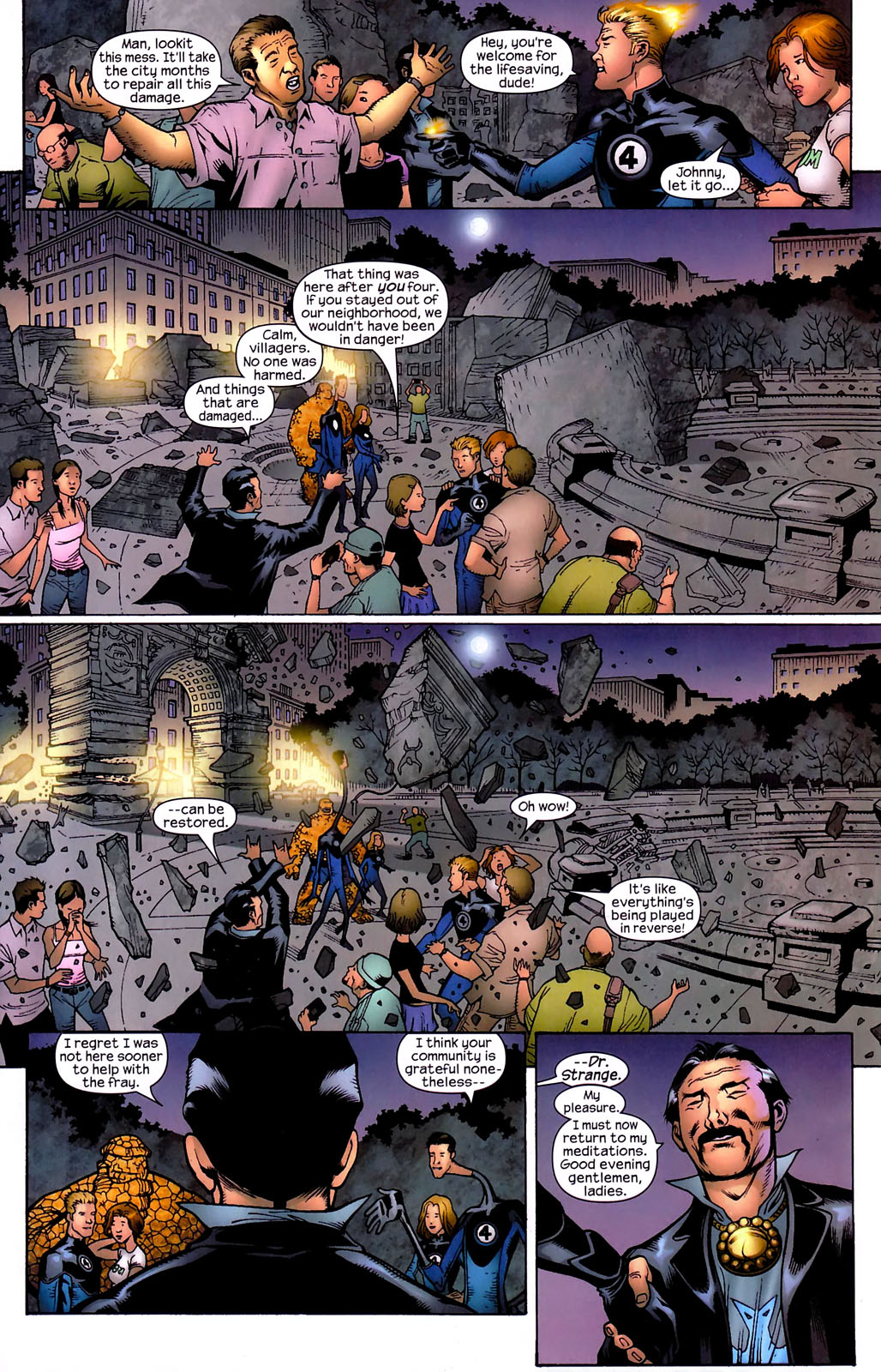Read online Marvel Adventures Fantastic Four comic -  Issue #4 - 10