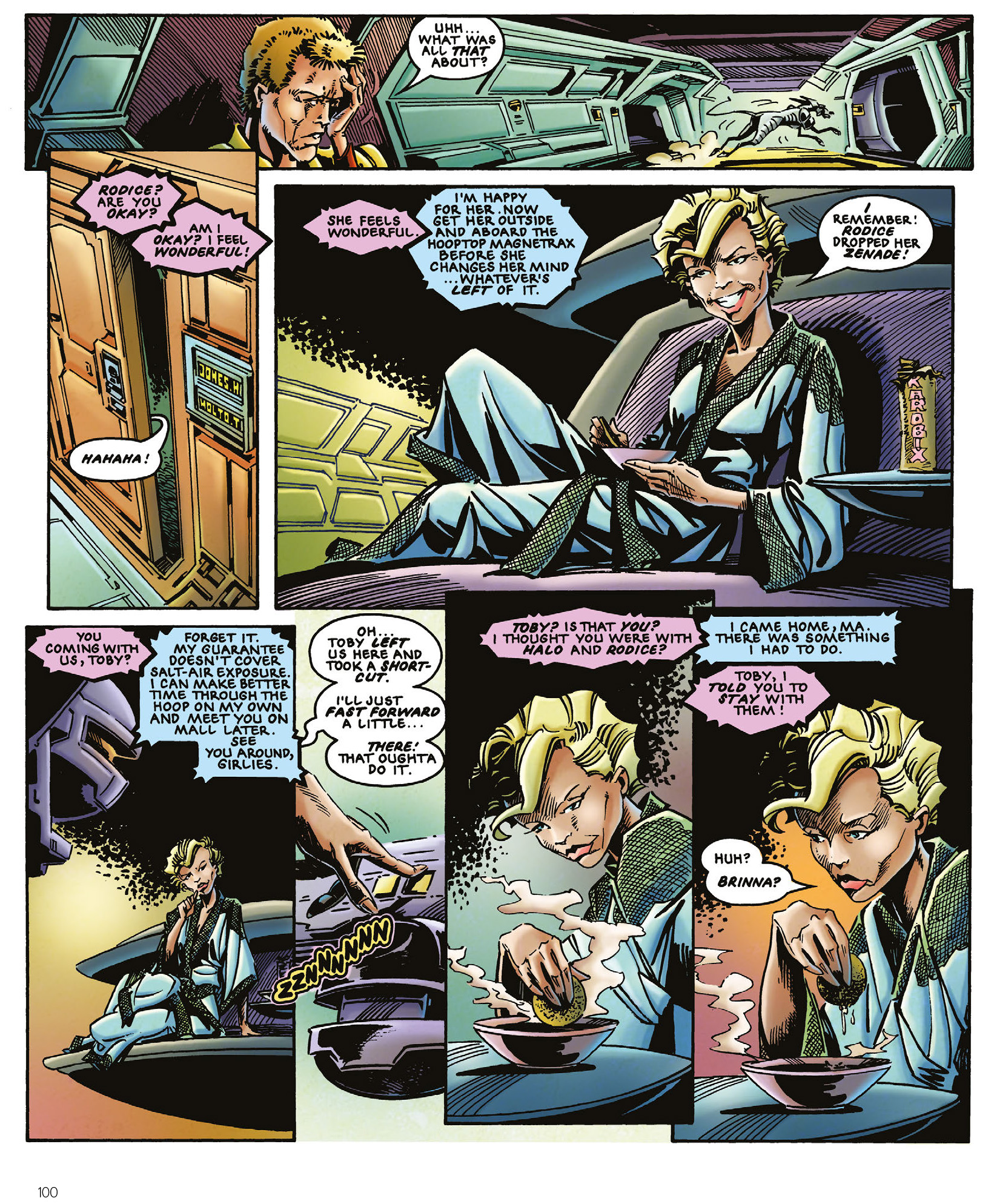 Read online The Ballad of Halo Jones: Full Colour Omnibus Edition comic -  Issue # TPB (Part 2) - 3