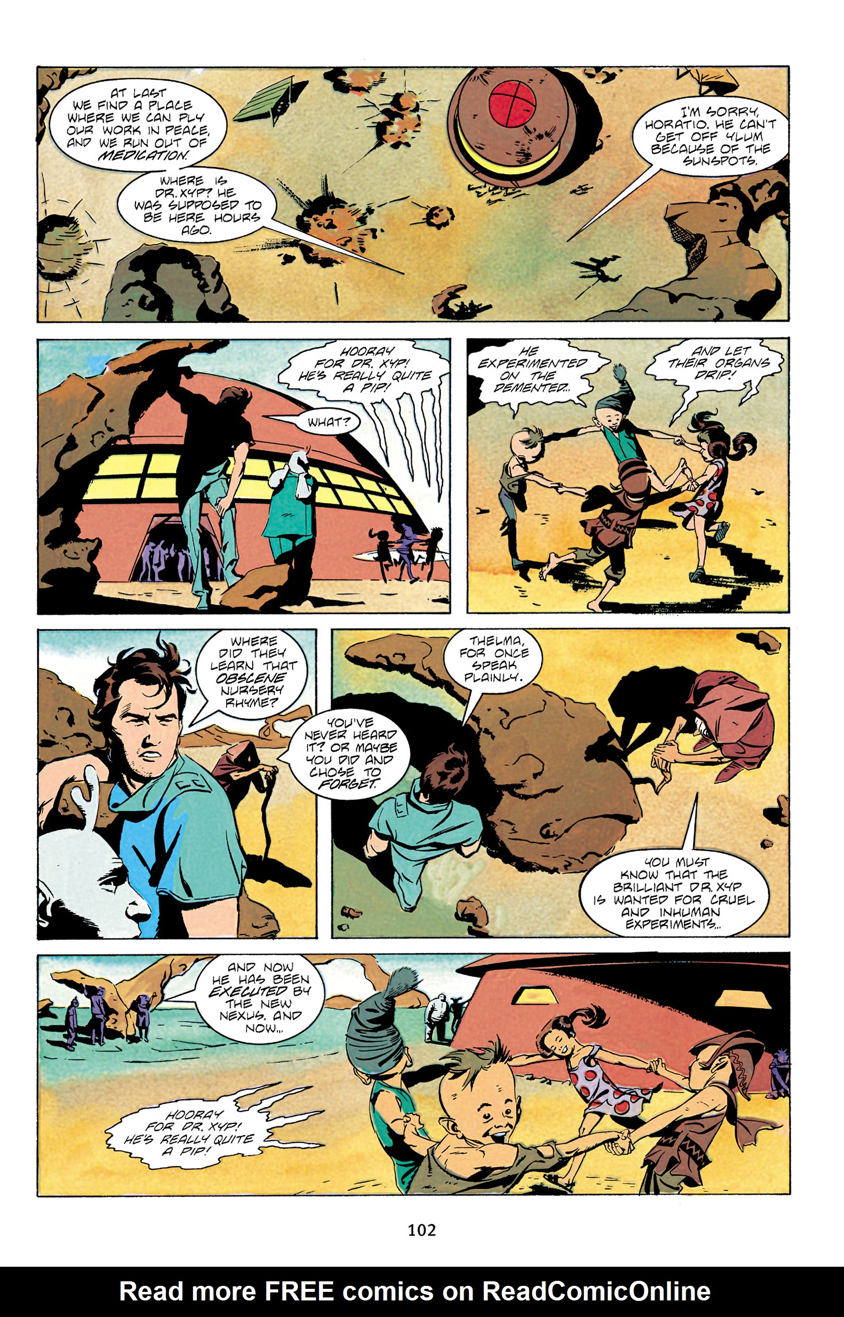 Read online Nexus Omnibus comic -  Issue # TPB 5 - 101