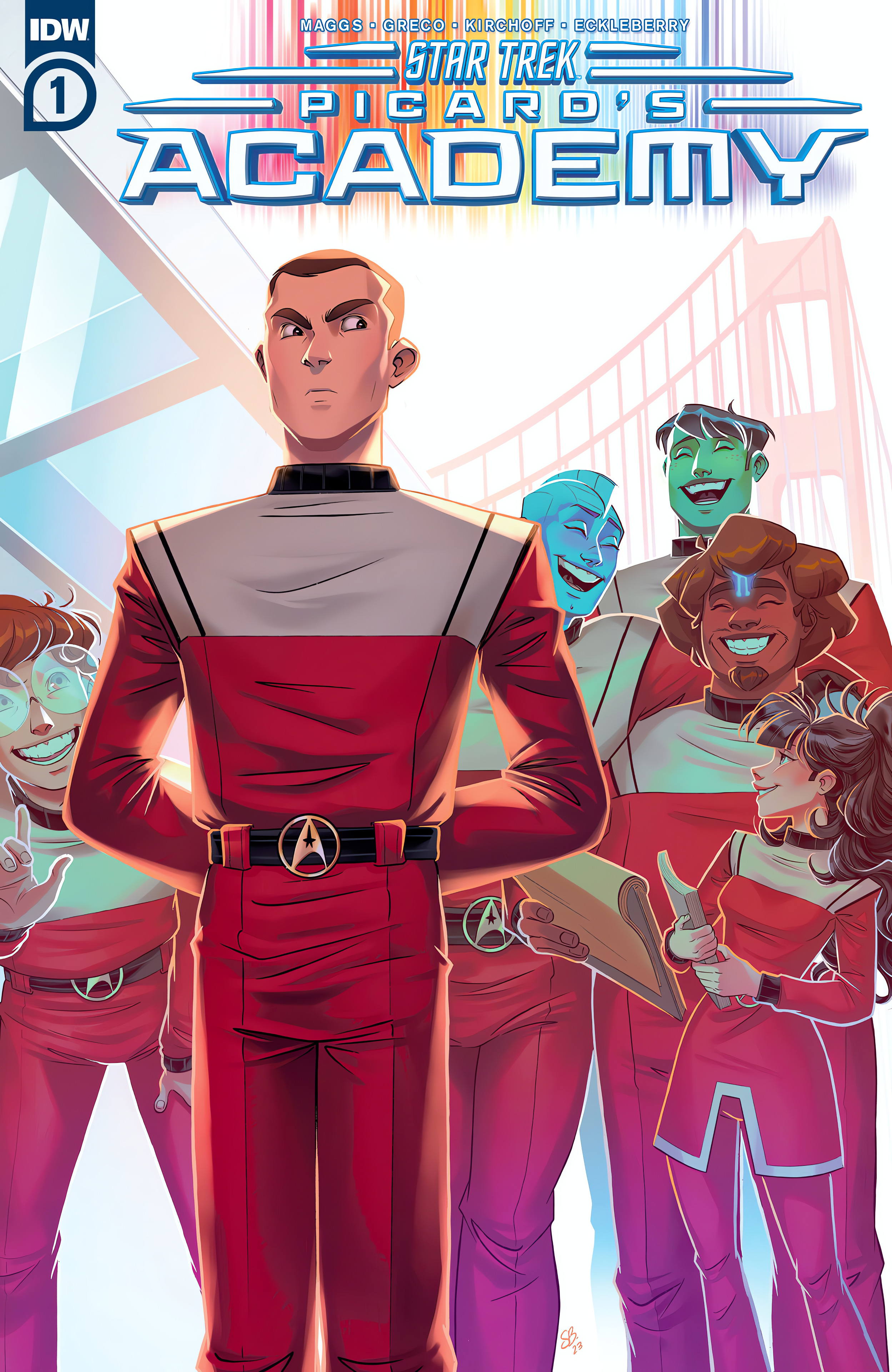 Read online Star Trek: Picard's Academy comic -  Issue #1 - 1