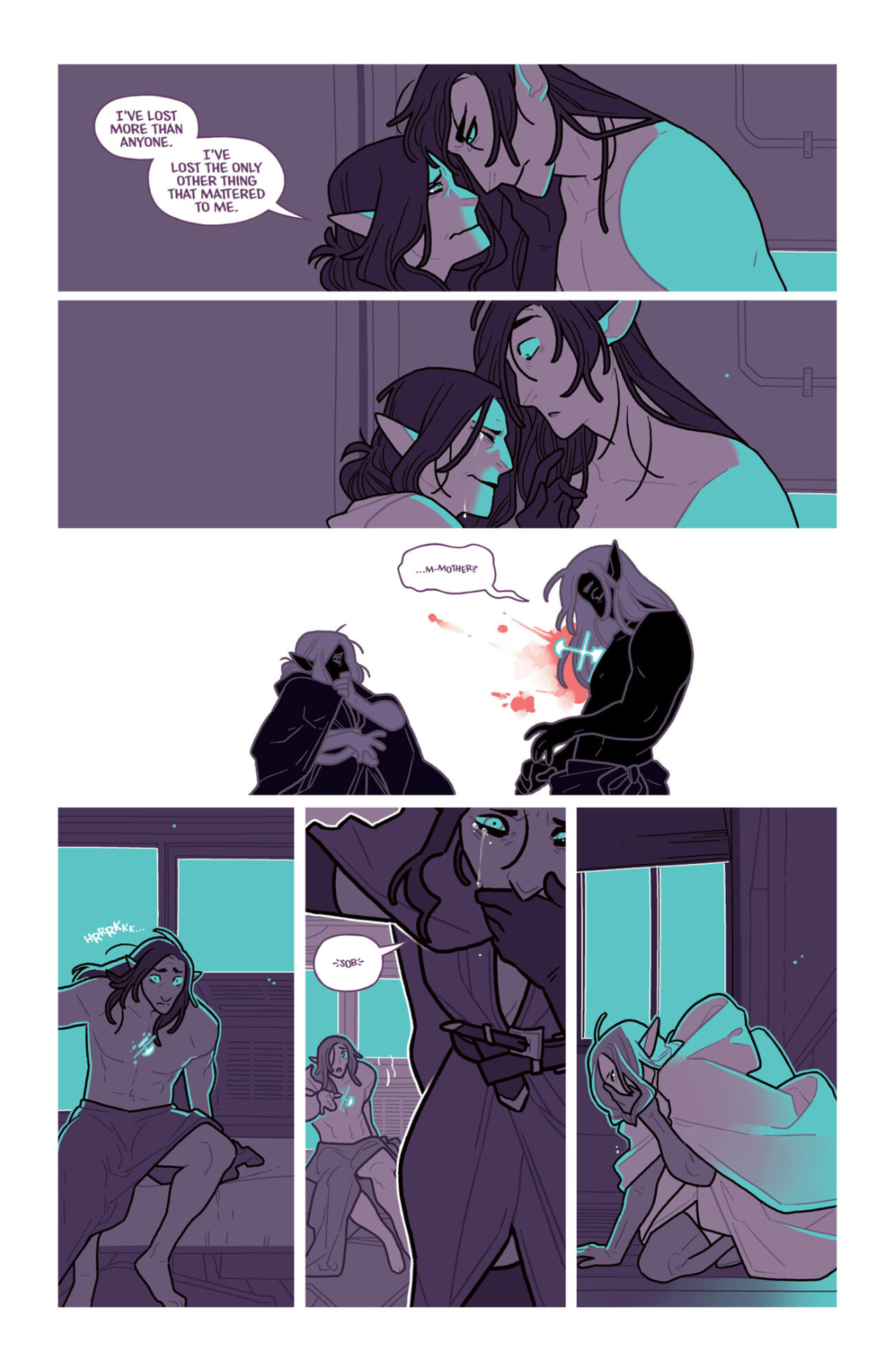Read online Black Cloak comic -  Issue #6 - 14