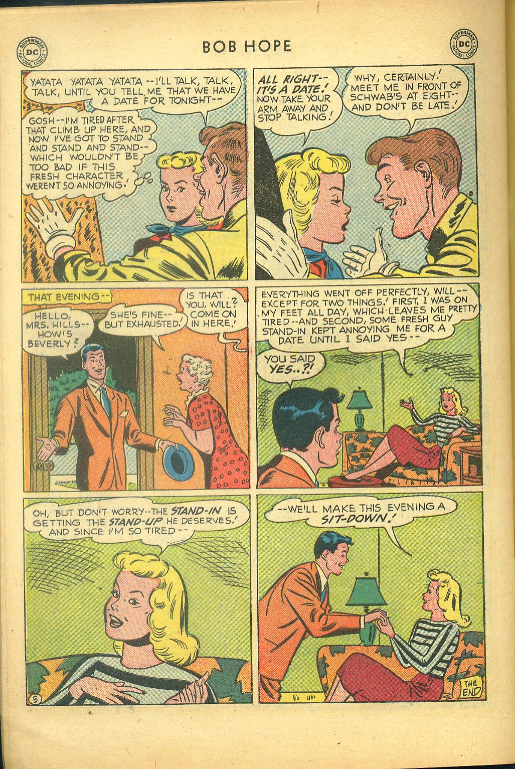 Read online The Adventures of Bob Hope comic -  Issue #10 - 48